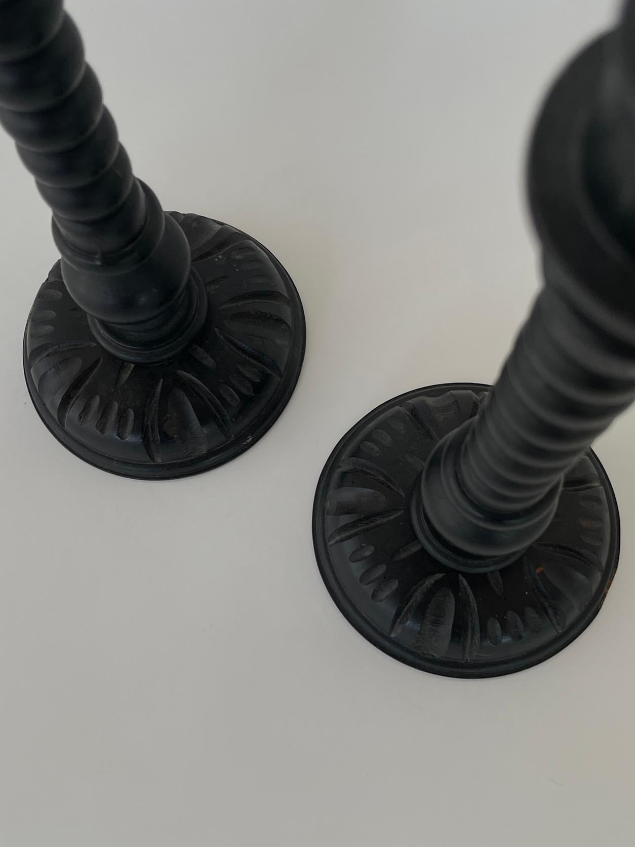20th Century Brutalist Candle Stick Holders 1