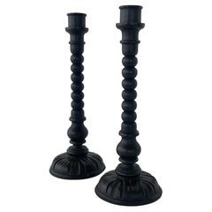 20th Century Brutalist Candle Stick Holders