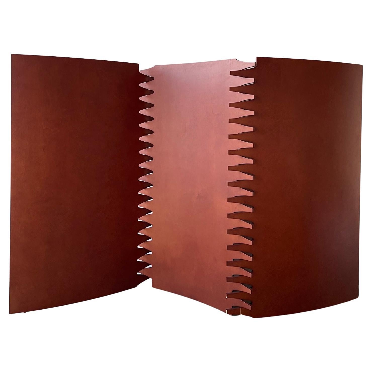 Unique Studio Made Brutalist Room Divider or Hall Tree at 1stDibs