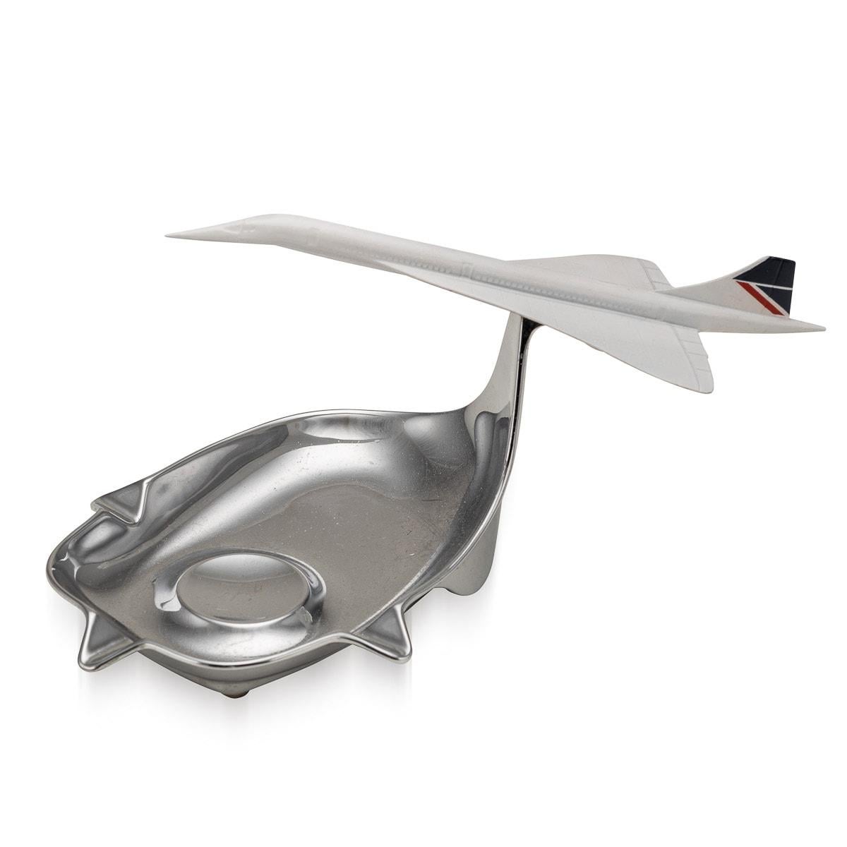 20th Century Buhler Flight Souvenir Ashtrays, Collection Of 6 Planes 1