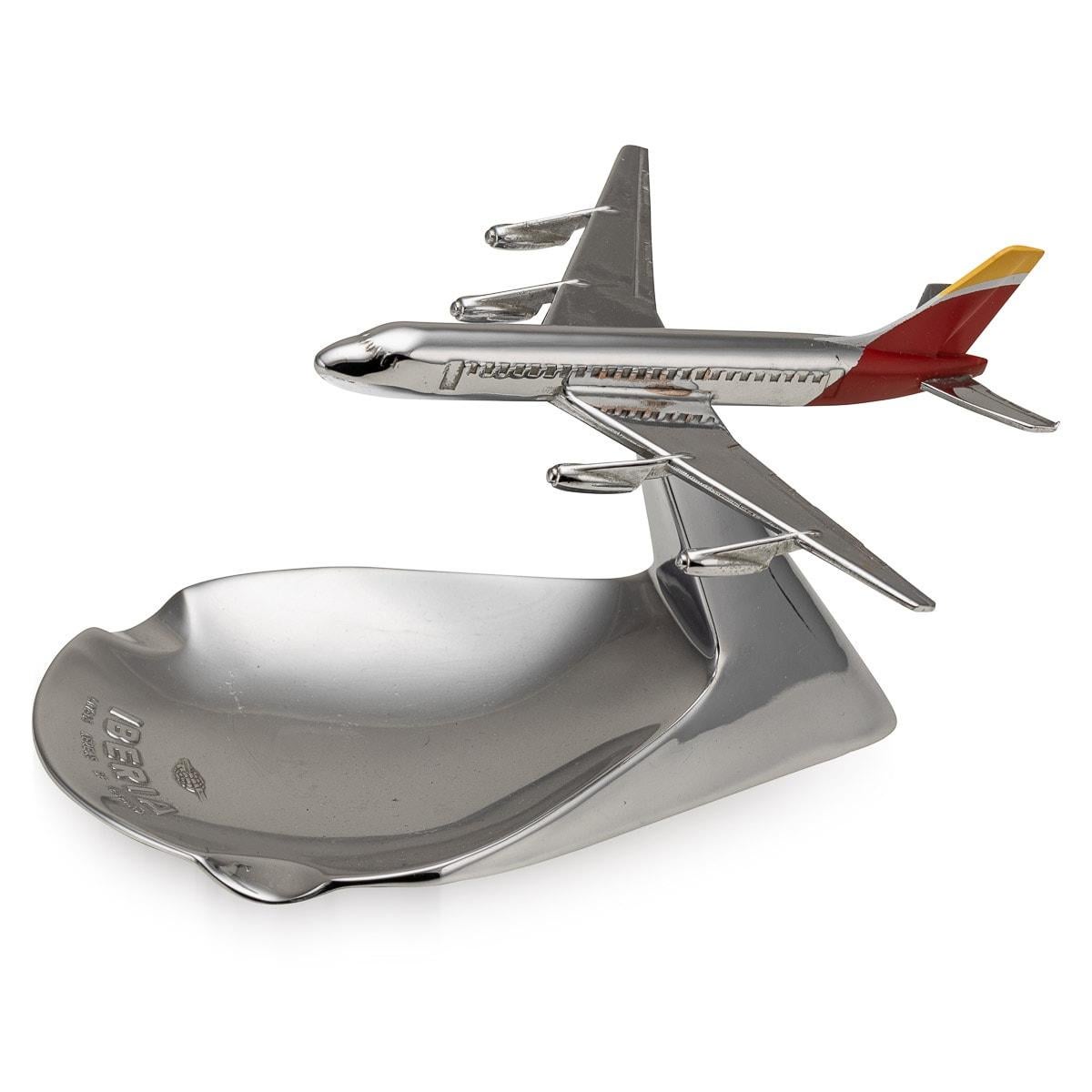 20th Century Buhler Flight Souvenir Ashtrays, Collection Of 6 Planes 4