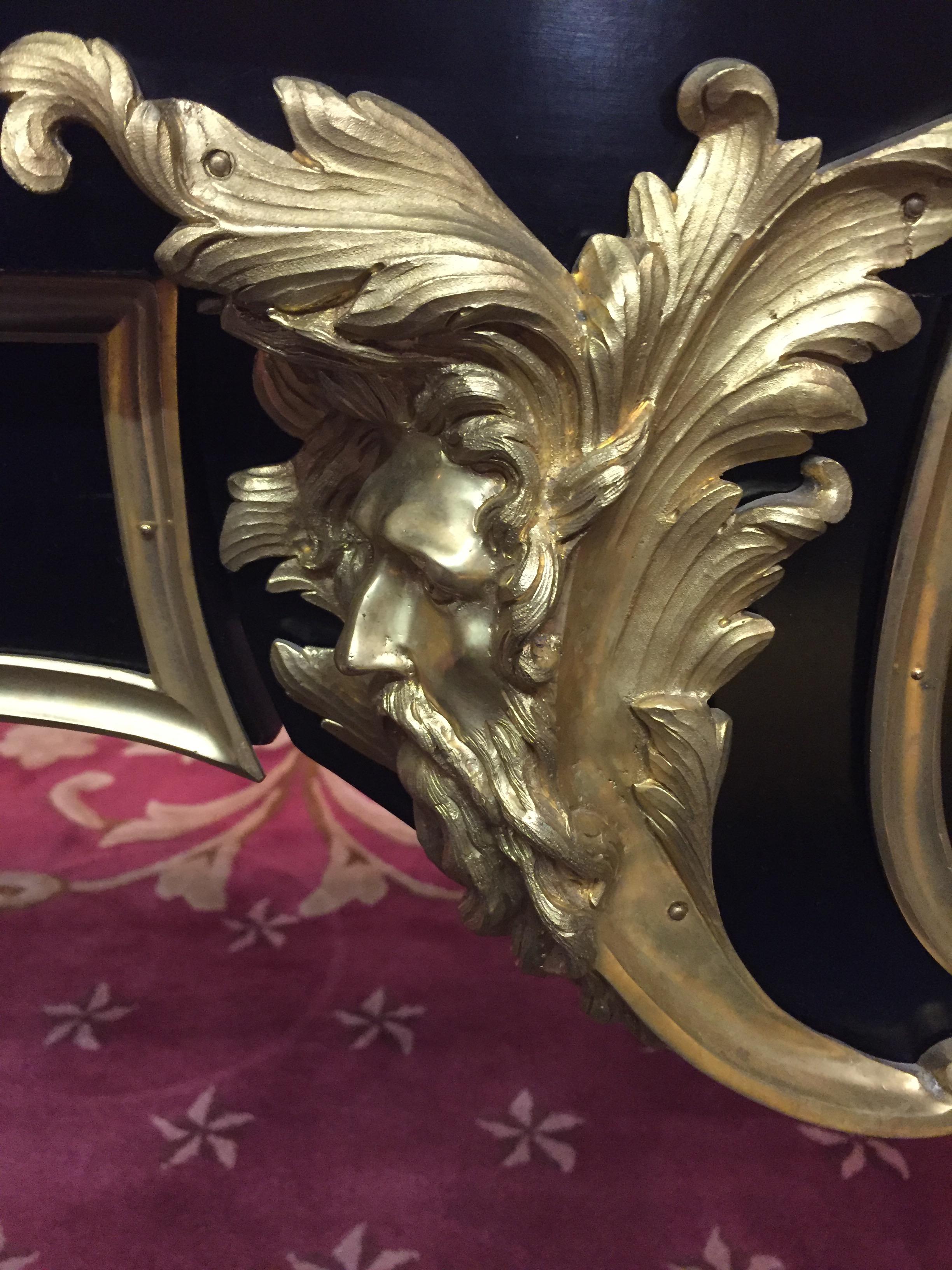 Bureau Plat du 20e siècle d'après le style d'Andre Charles Boulle en vente 8