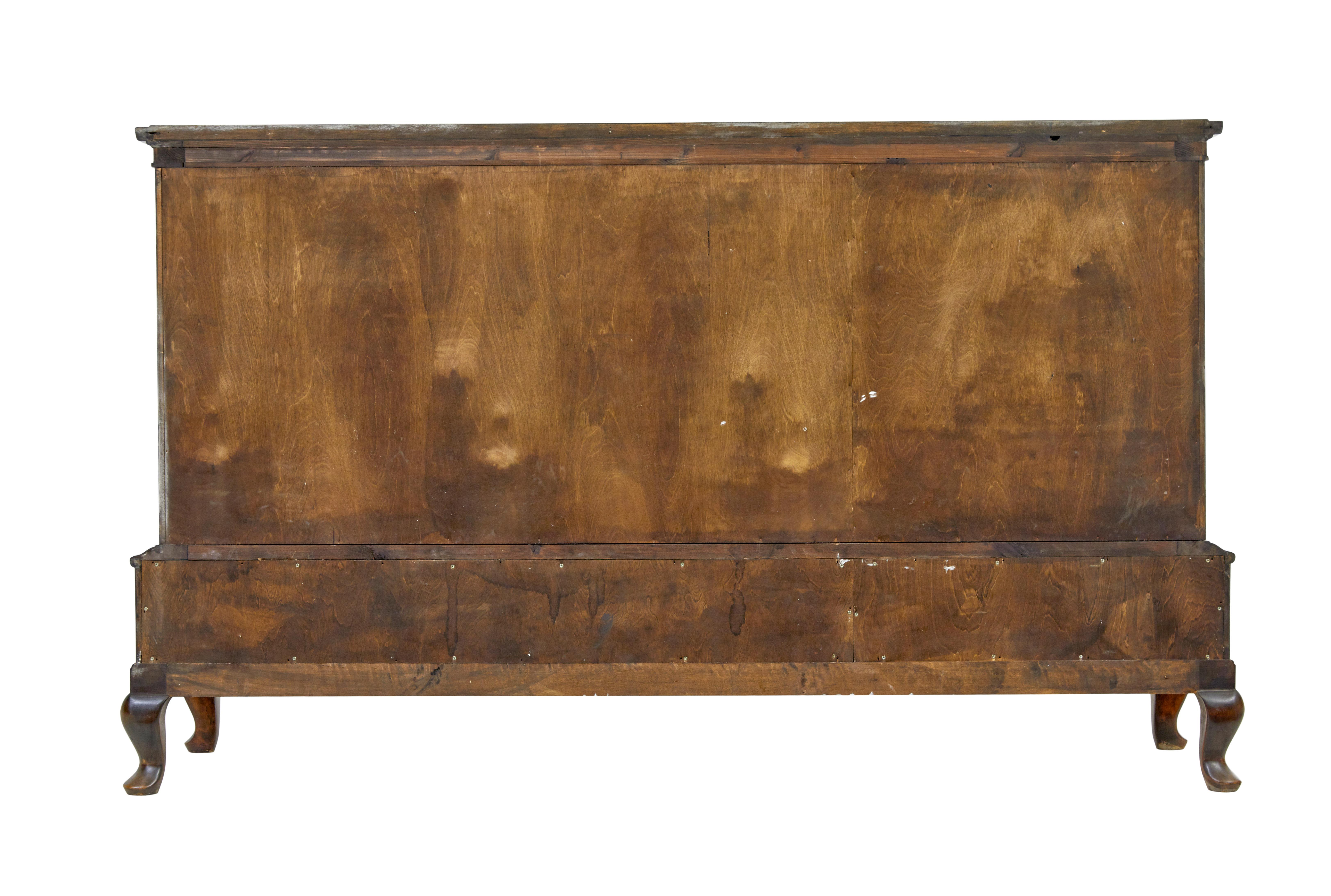 20th century burr birch sideboard by Bodafors In Good Condition For Sale In Debenham, Suffolk