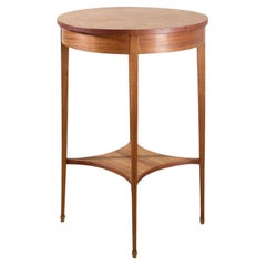 20th century Burr walnut Gueridon table