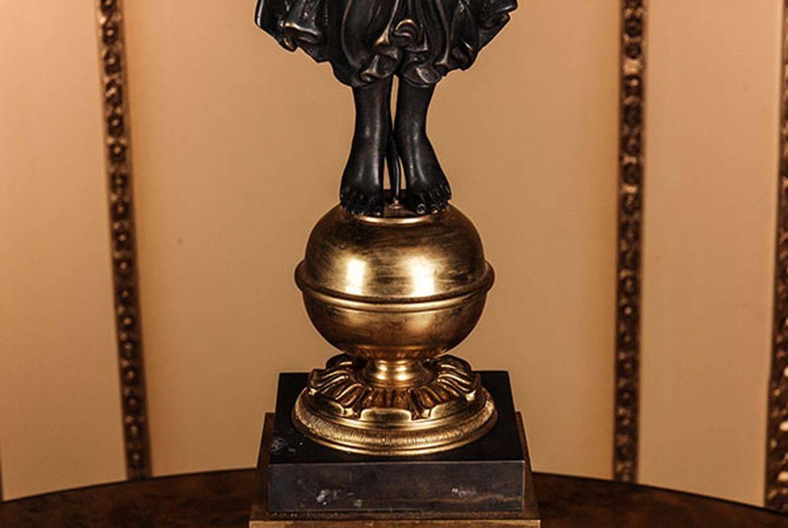 Bronze 20e siècle Chandelier d'après Pierre-Philippe Thomire en vente