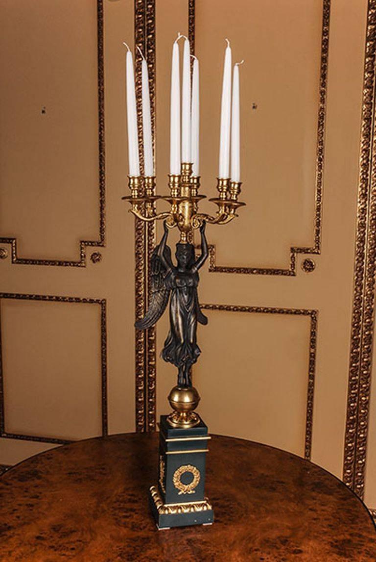 20th Century Candelabra Table Lamp after P. Philippe Thomire For Sale 5