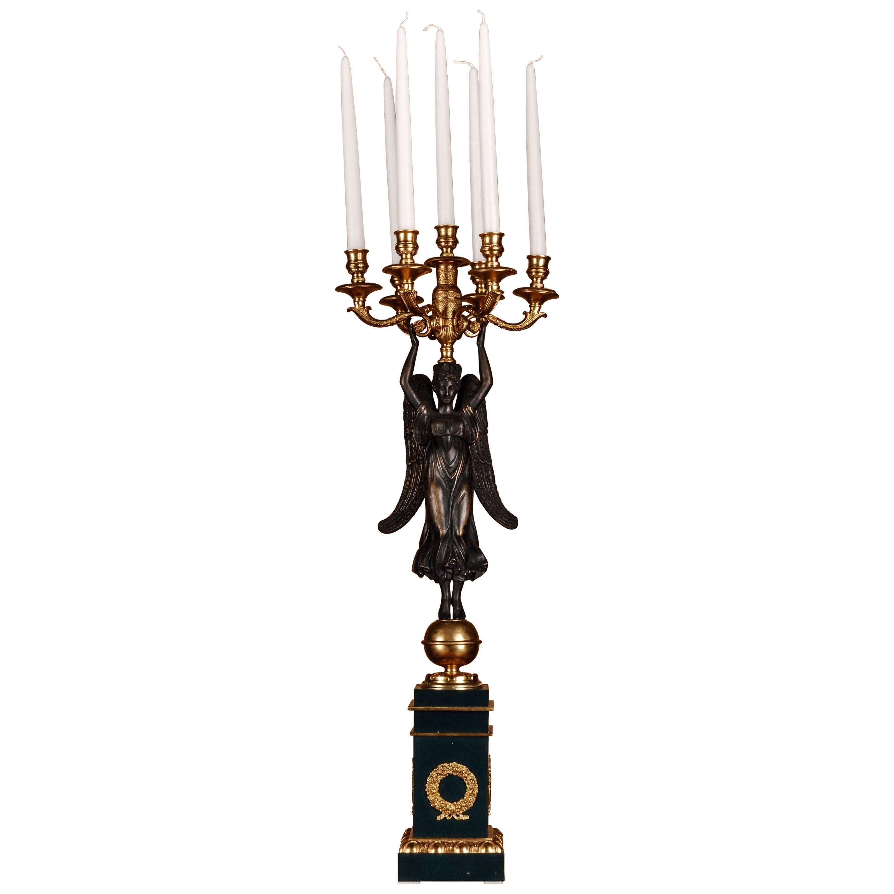 20th Century Candelabra Table Lamp after P. Philippe Thomire For Sale