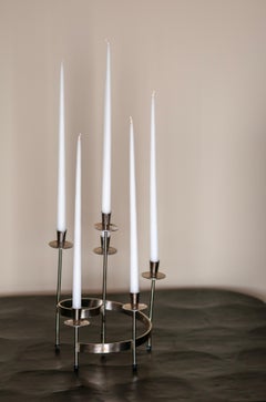 20th Century Candleholder designed by Gunnar Ander for Ystad-Metall