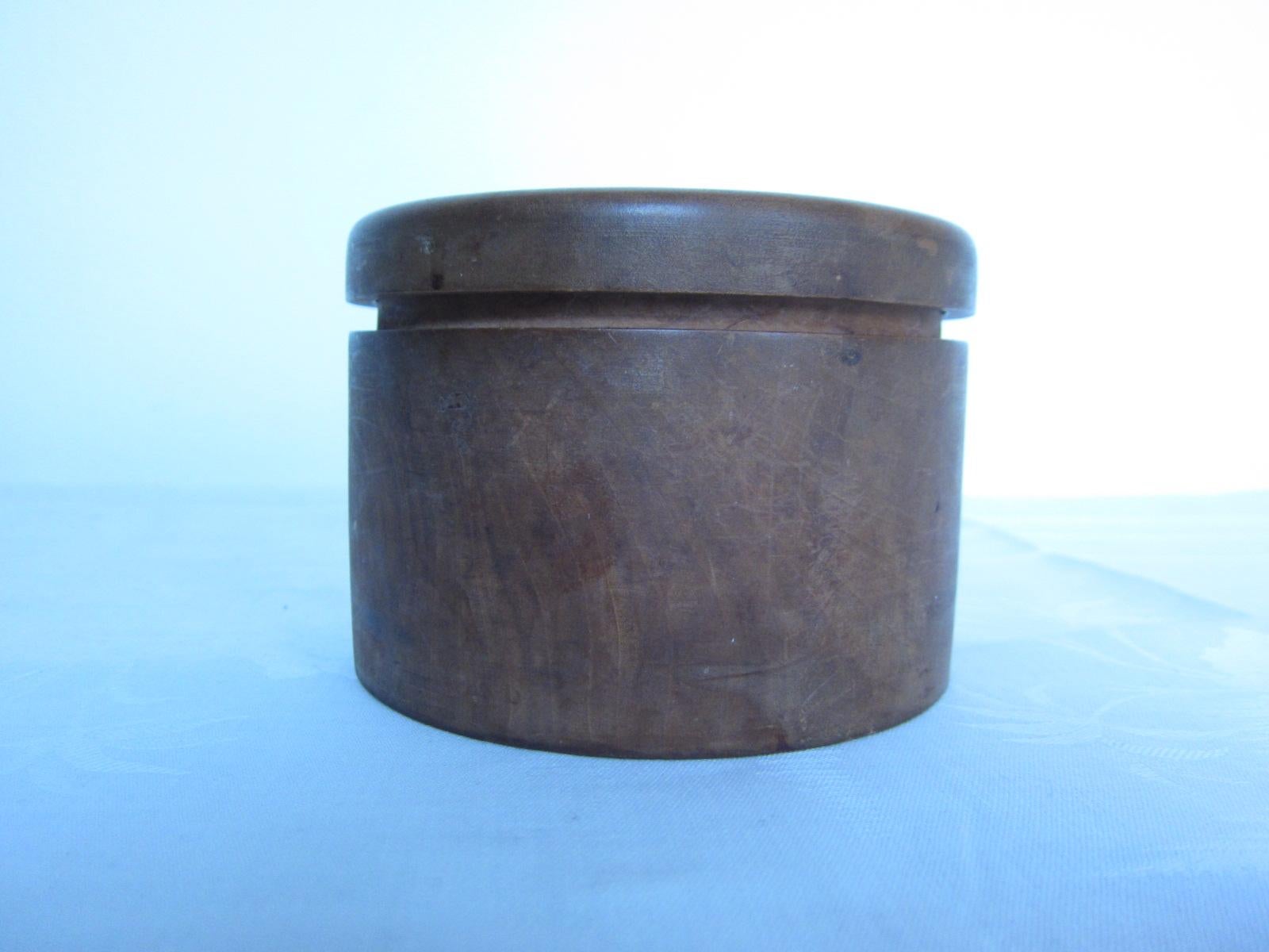 20th Century Carl Auböck Nutwood Humidor In Good Condition For Sale In Vienna, AT