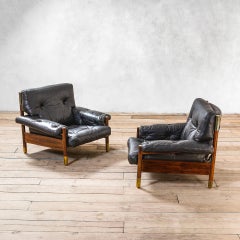 20th Century Carlo de Carli Pair of Armchairs mod. Sella for Sormani, 60s