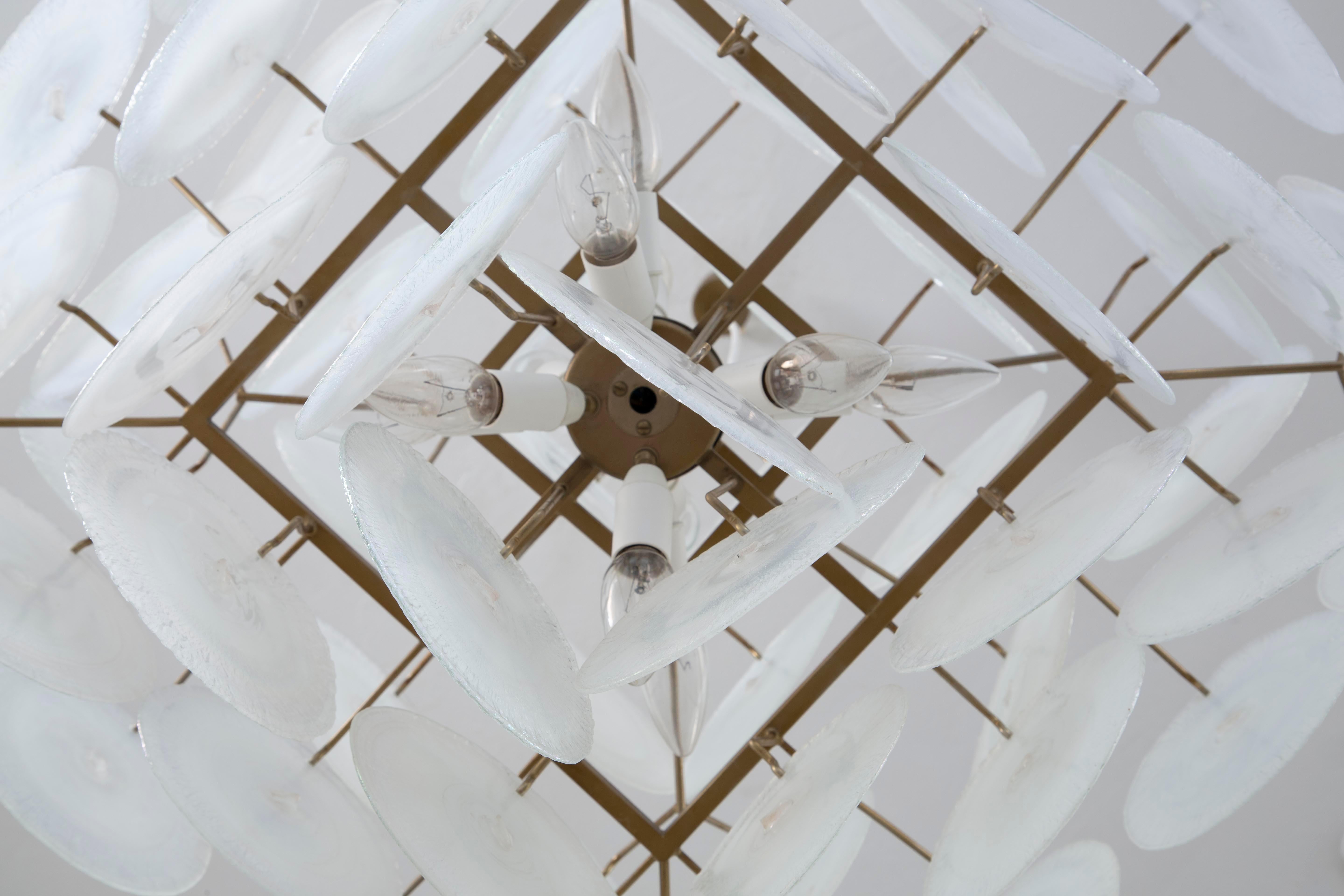 20th Century, Carlo Nason for A. V. Mazzega Pendant Lamp 1960 in vendita 3