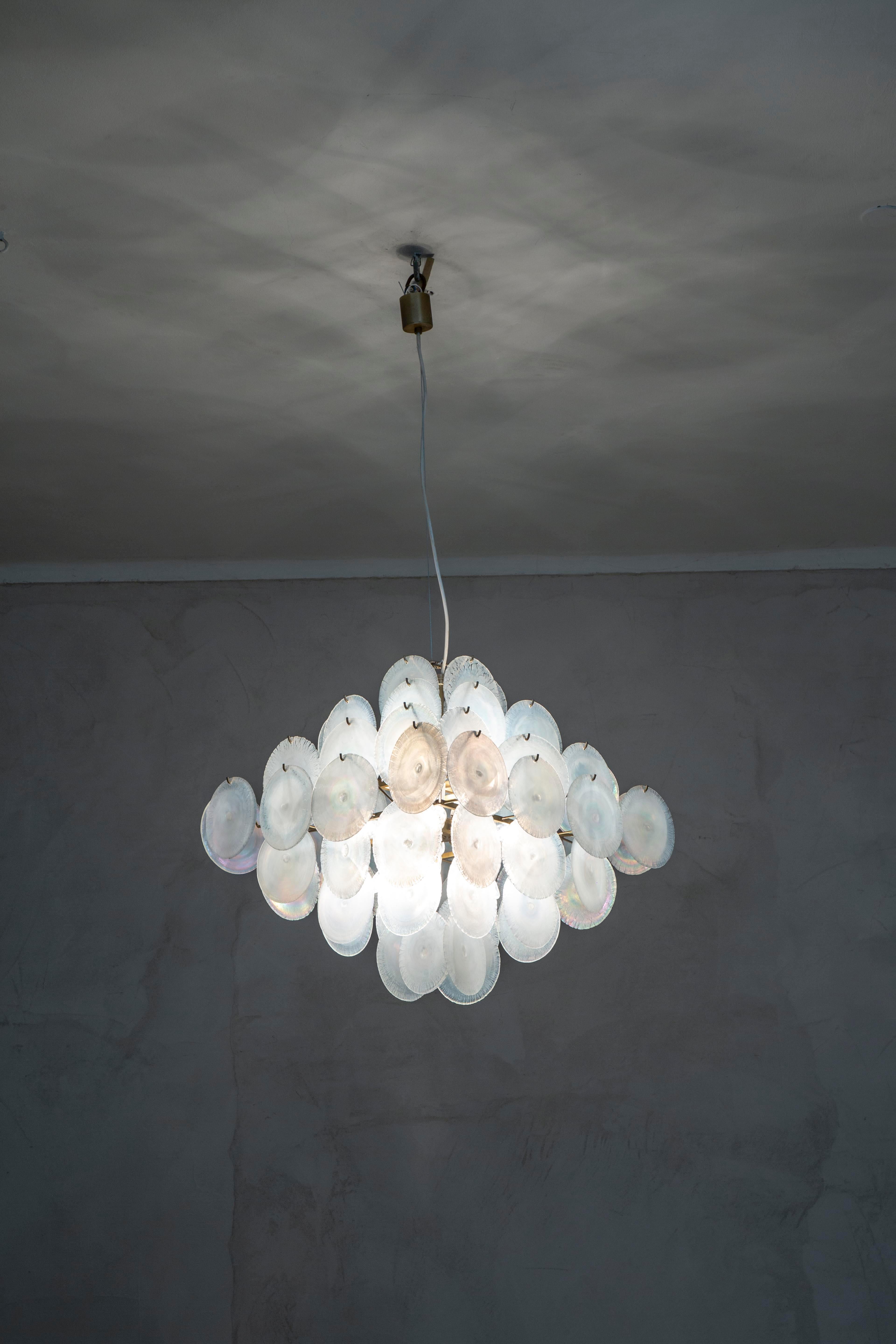 20th Century, Carlo Nason for A. V. Mazzega Pendant Lamp 1960 in vendita 6