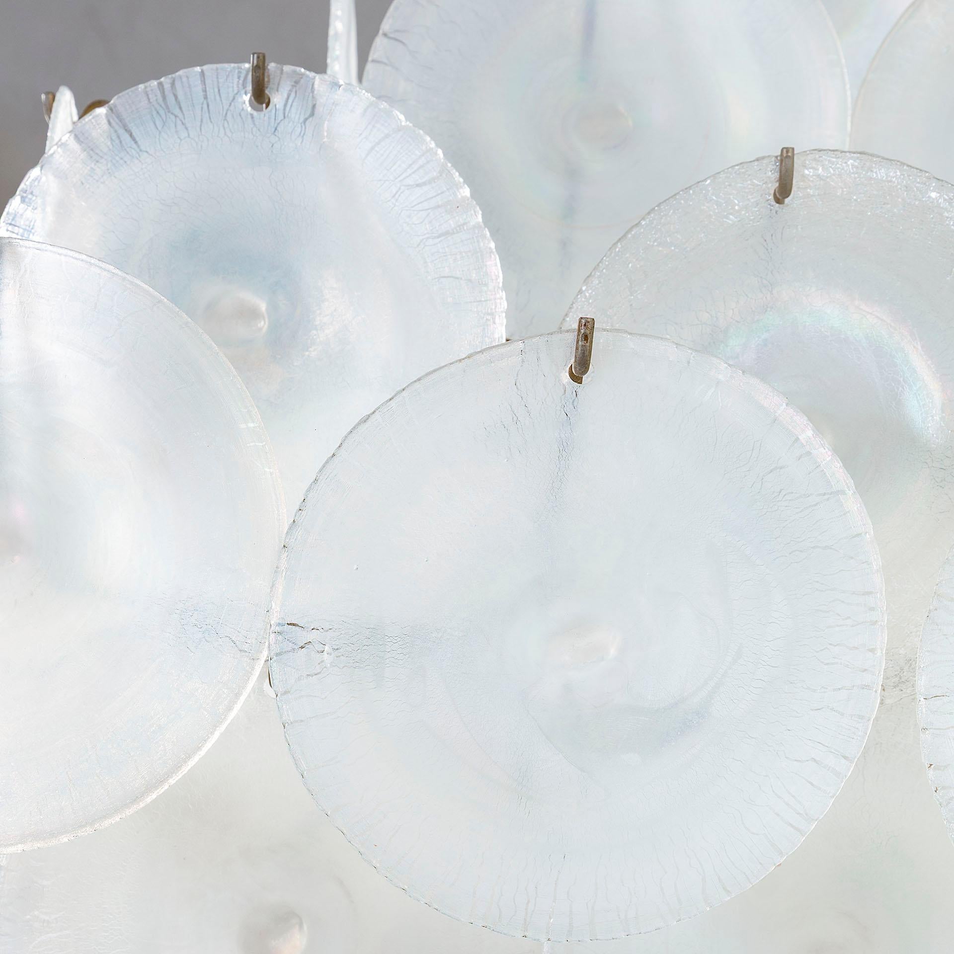 Italiano 20th Century, Carlo Nason for A. V. Mazzega Pendant Lamp 1960 in vendita