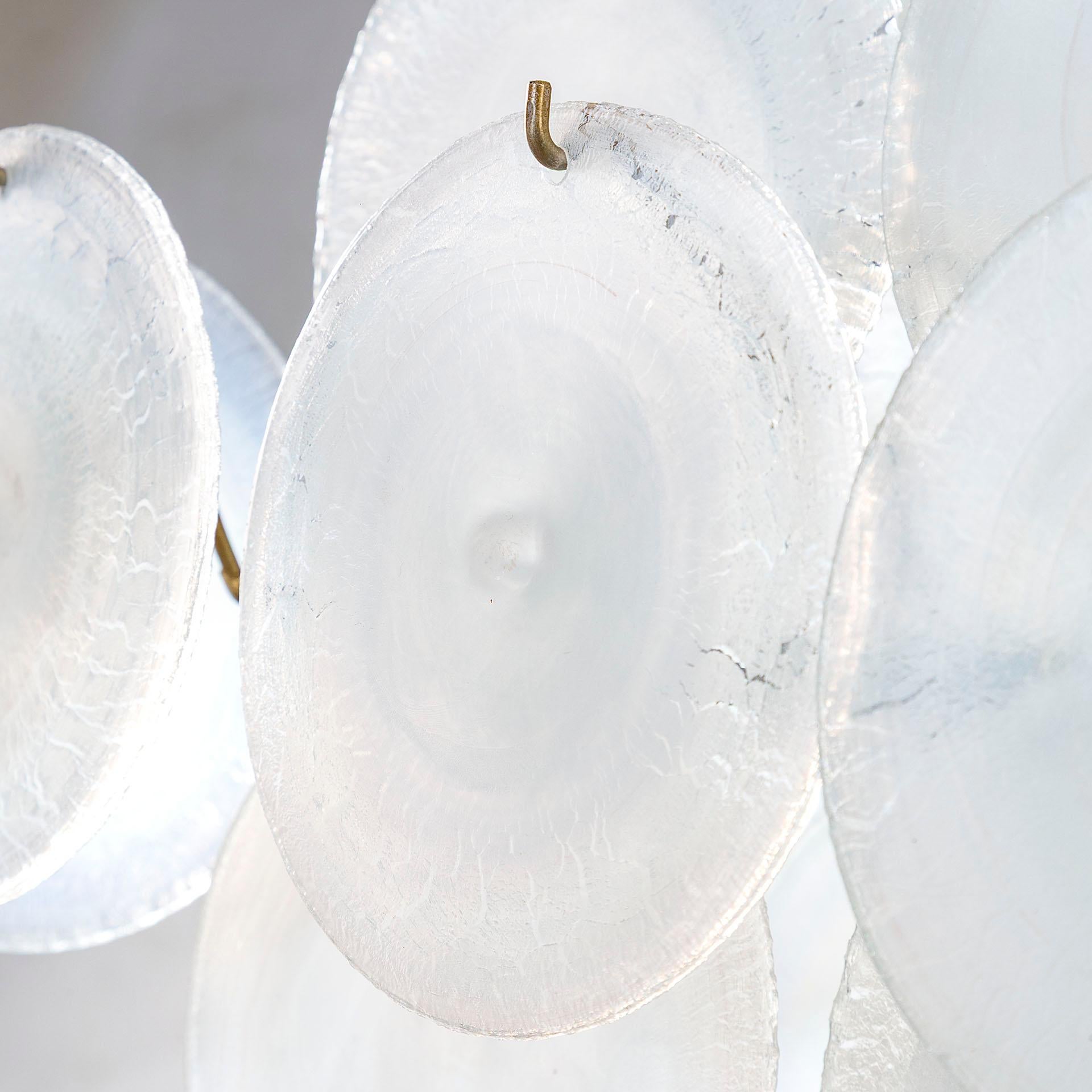 Metallo 20th Century, Carlo Nason for A. V. Mazzega Pendant Lamp 1960 in vendita