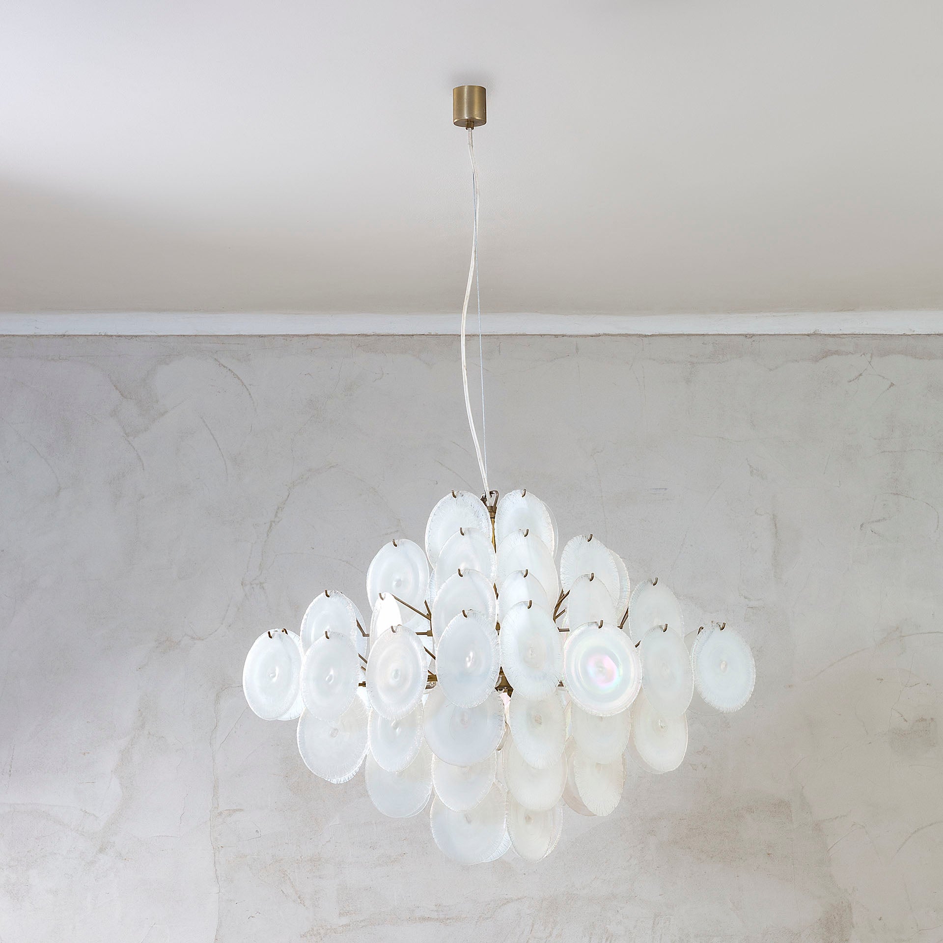 20th Century, Carlo Nason for A. V. Mazzega Pendant Lamp 1960