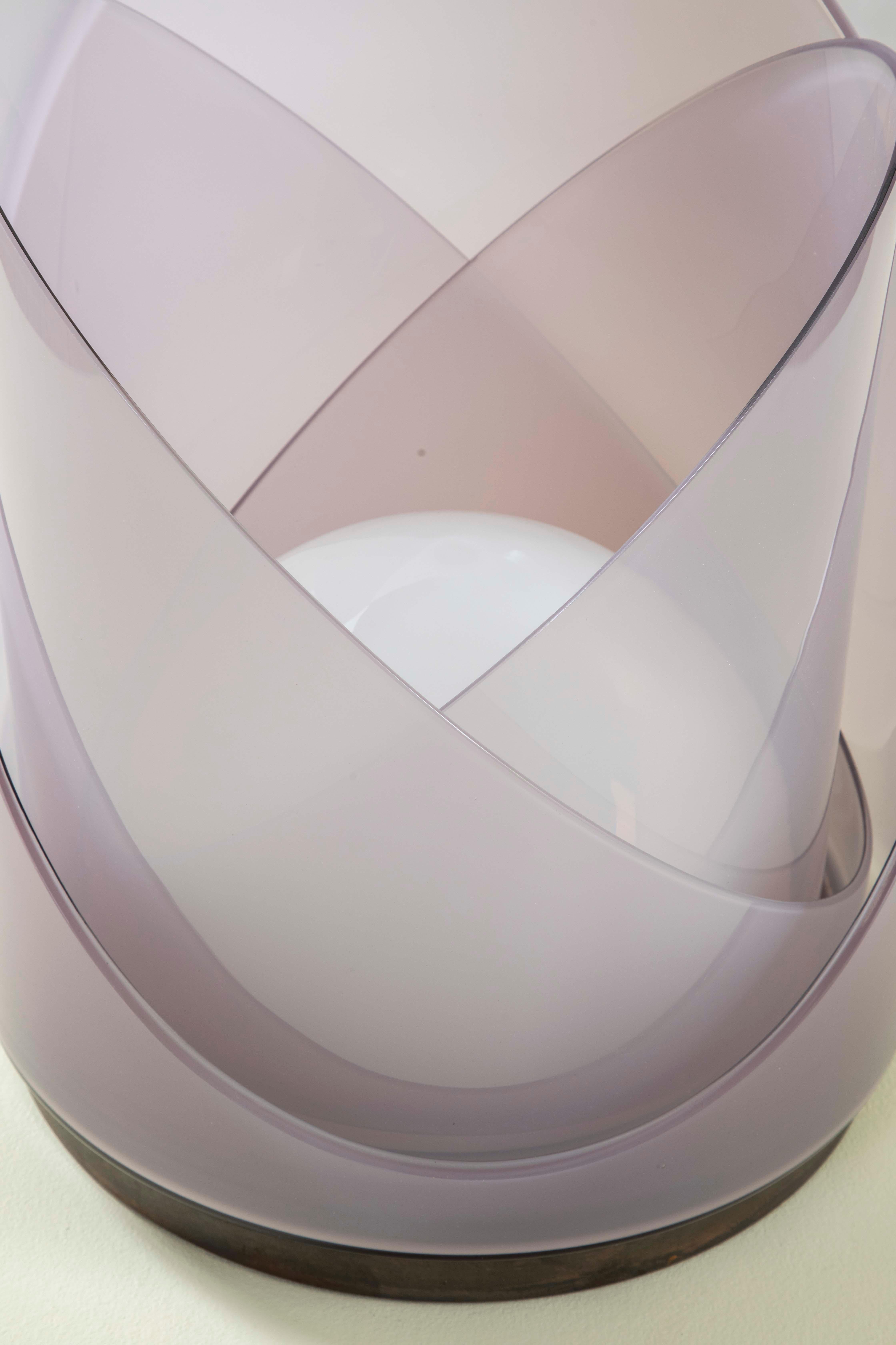 20e siècle, Carlo Nason for Mazzega Table Lamp mod. LT300 en vente 3