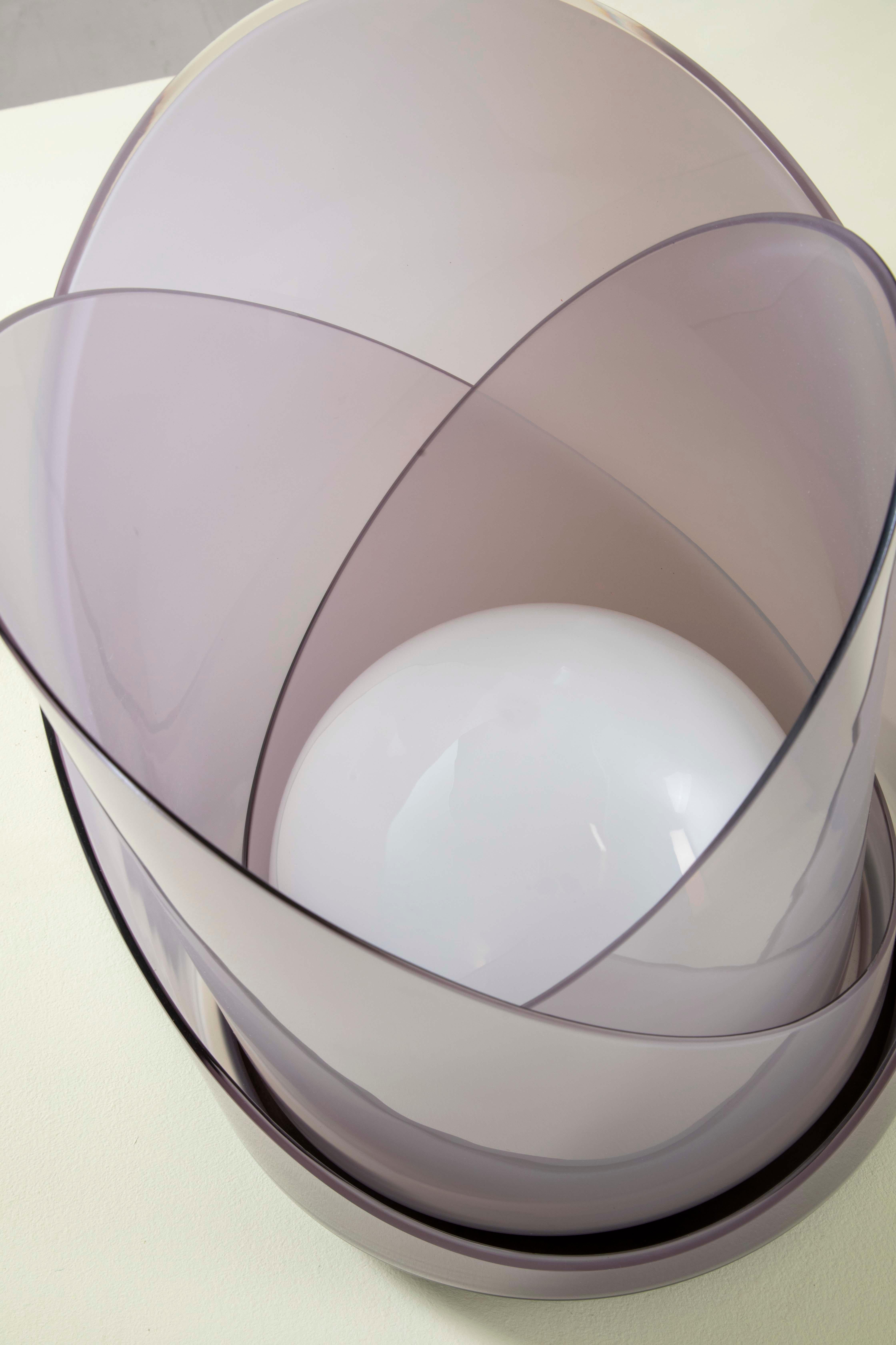 20e siècle, Carlo Nason for Mazzega Table Lamp mod. LT300 en vente 4