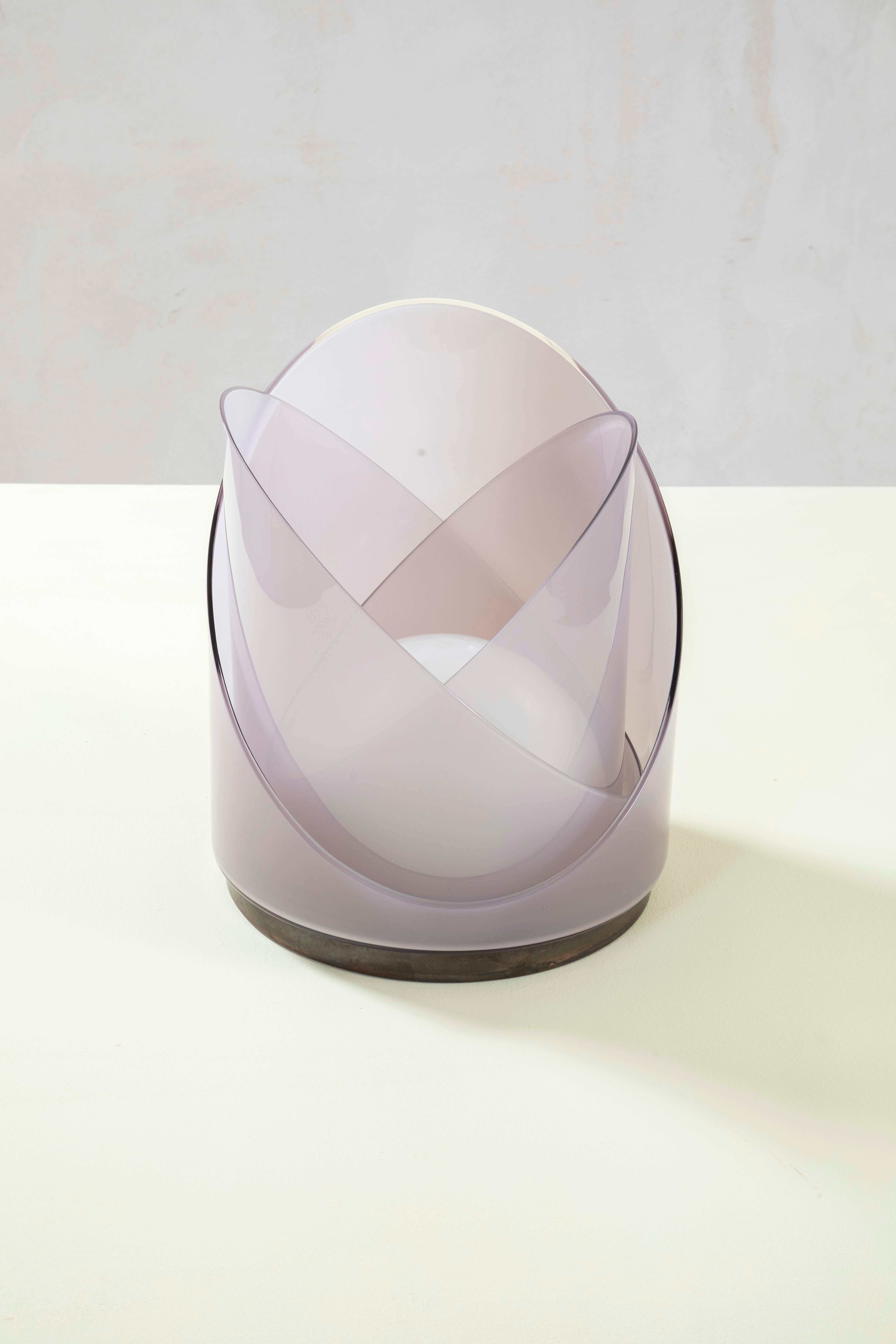 20e siècle, Carlo Nason for Mazzega Table Lamp mod. LT300 en vente 5