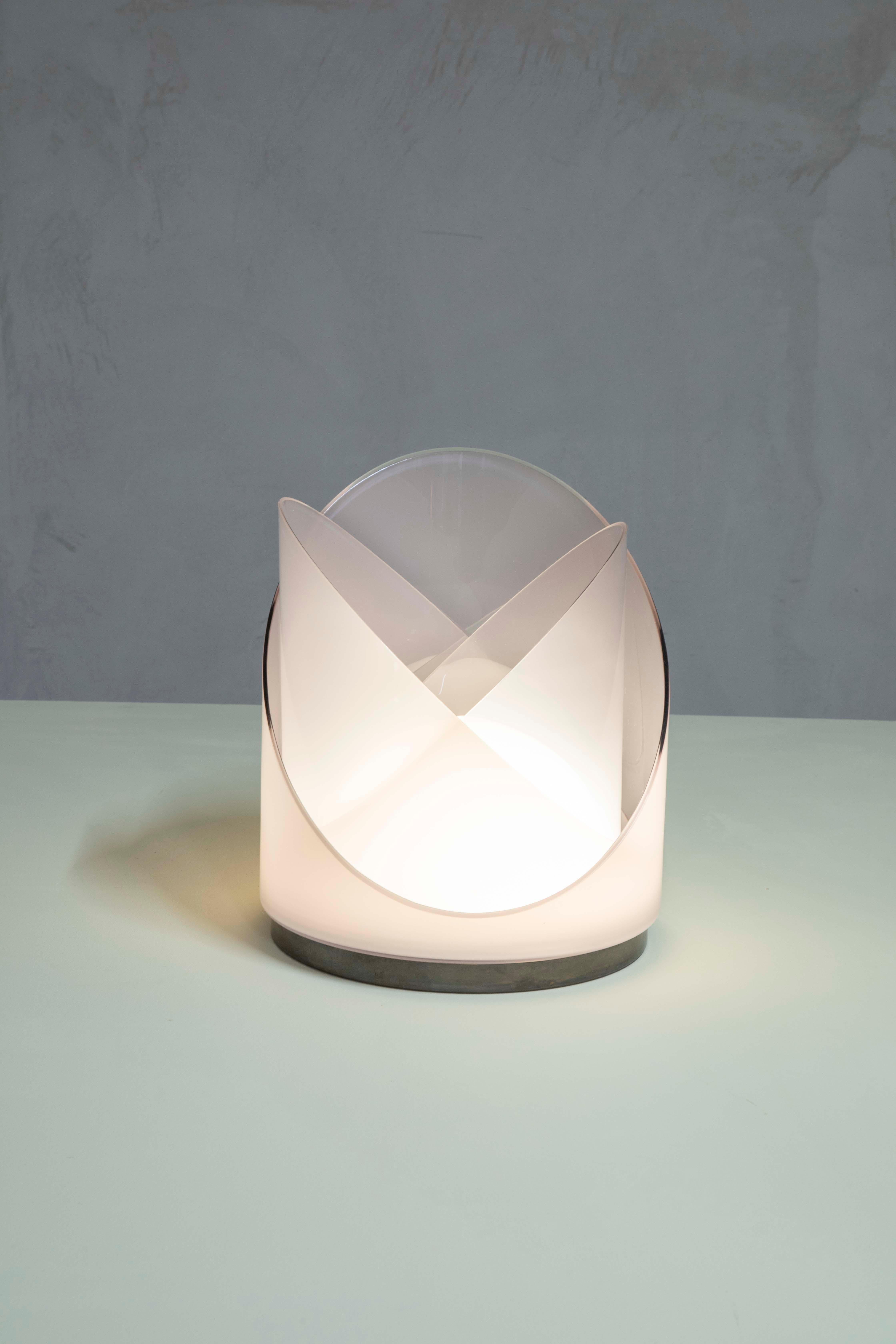 20e siècle, Carlo Nason for Mazzega Table Lamp mod. LT300 en vente 6