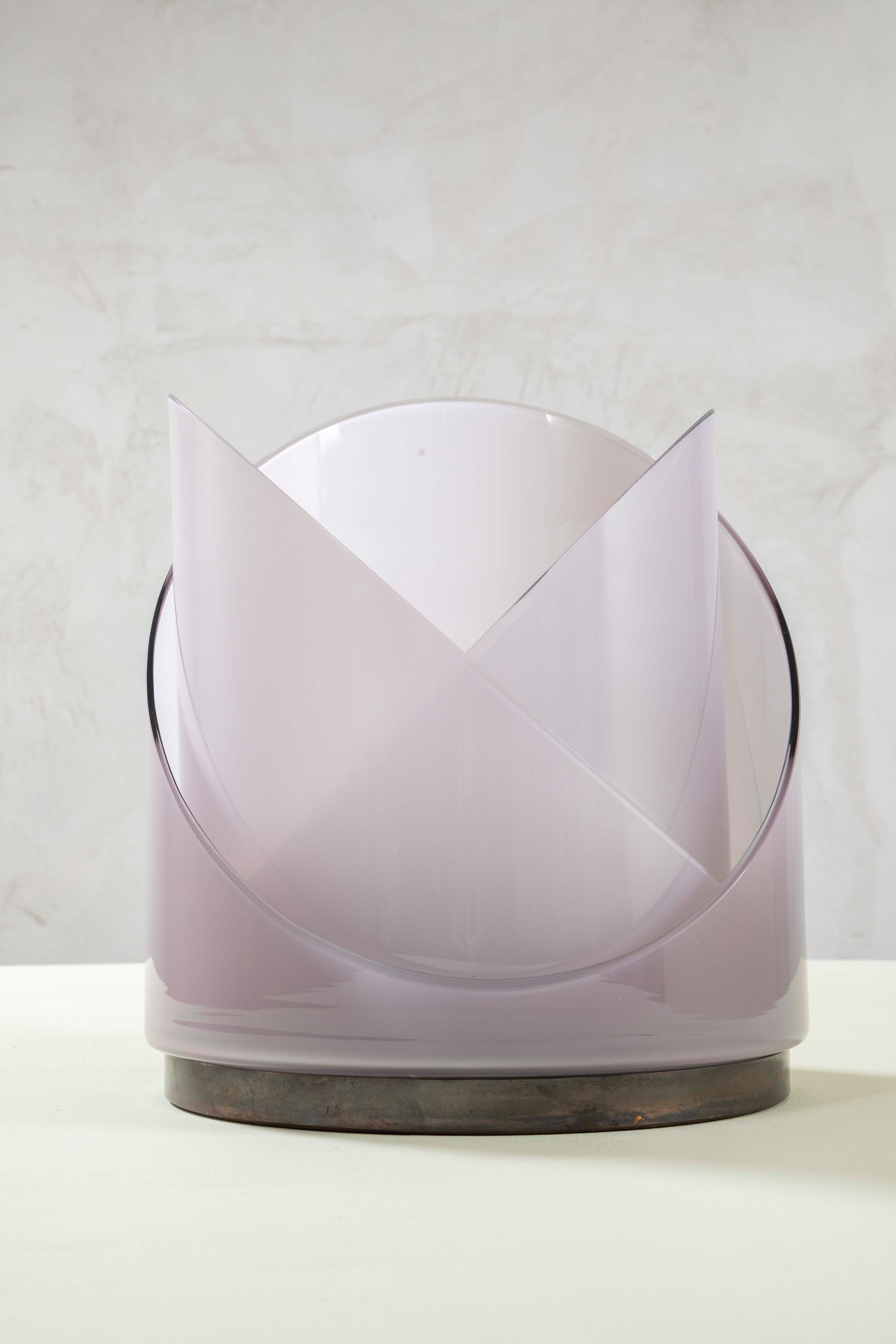 20e siècle, Carlo Nason for Mazzega Table Lamp mod. LT300 en vente 1