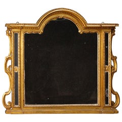 20th Century Carved And Gilded Wood Italian Mirror, 1930