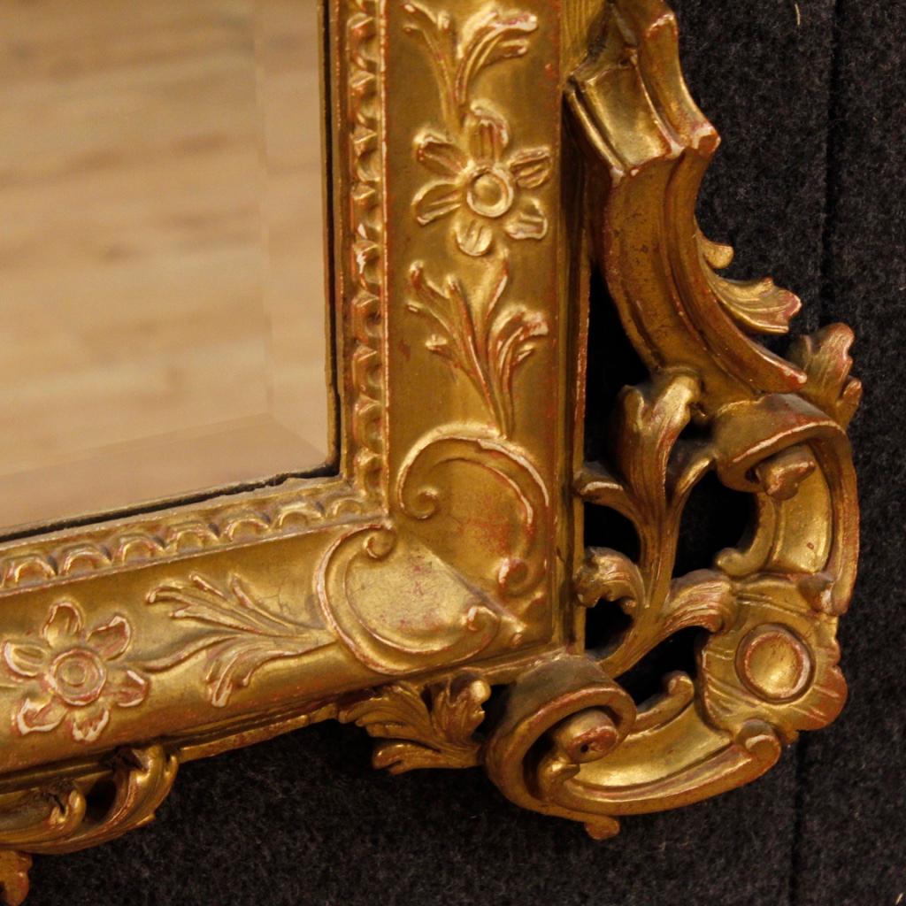 20th Century Carved and Giltwood Venetian Mirror, 1950 2