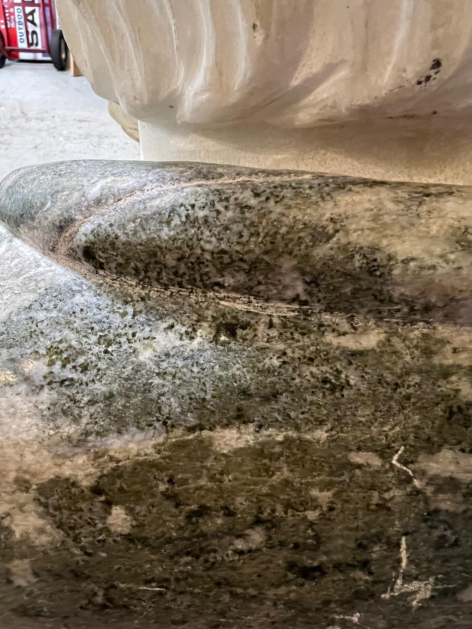 Römische Büste aus geschnitztem Marmor aus dem 20. im Angebot 7