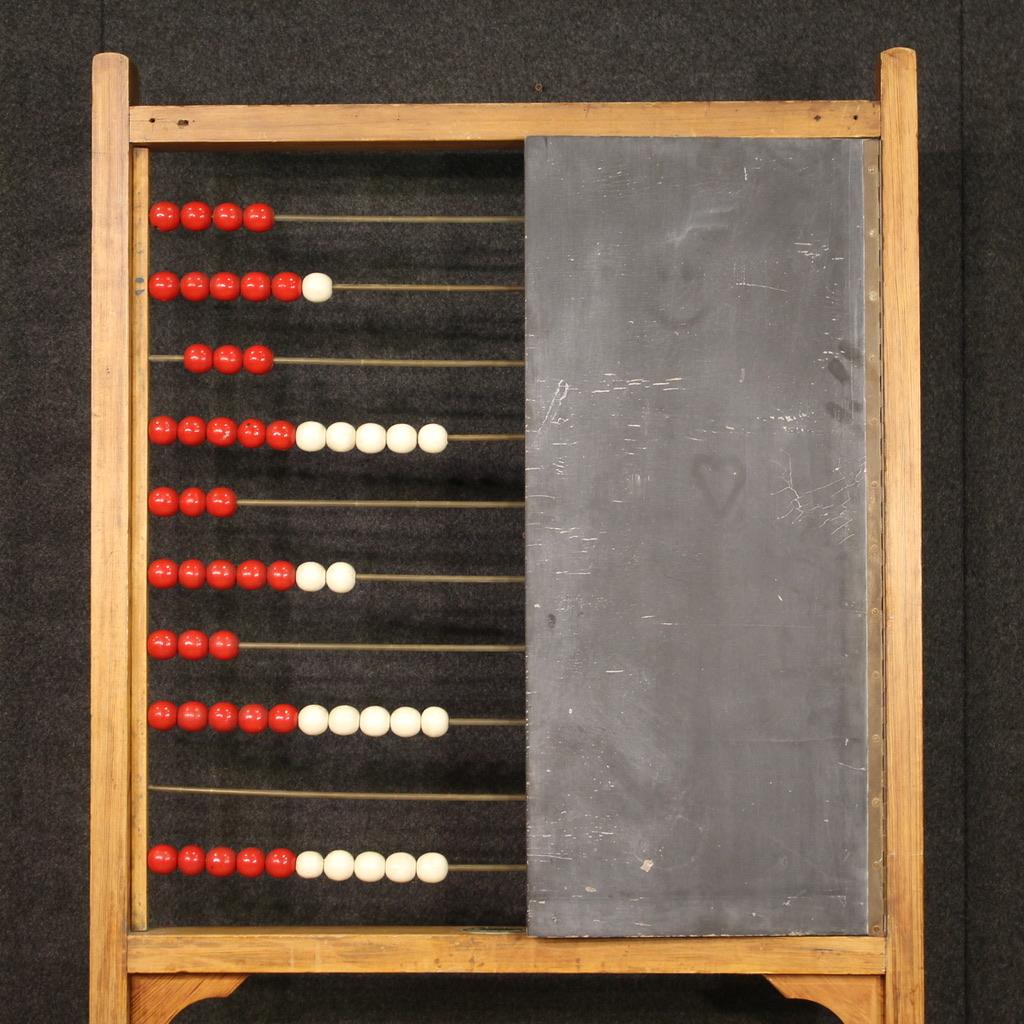 20th Century Carved Wood Dutch School Abacus, 1960 8