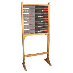 20th Century Carved Wood Dutch School Abacus, 1960