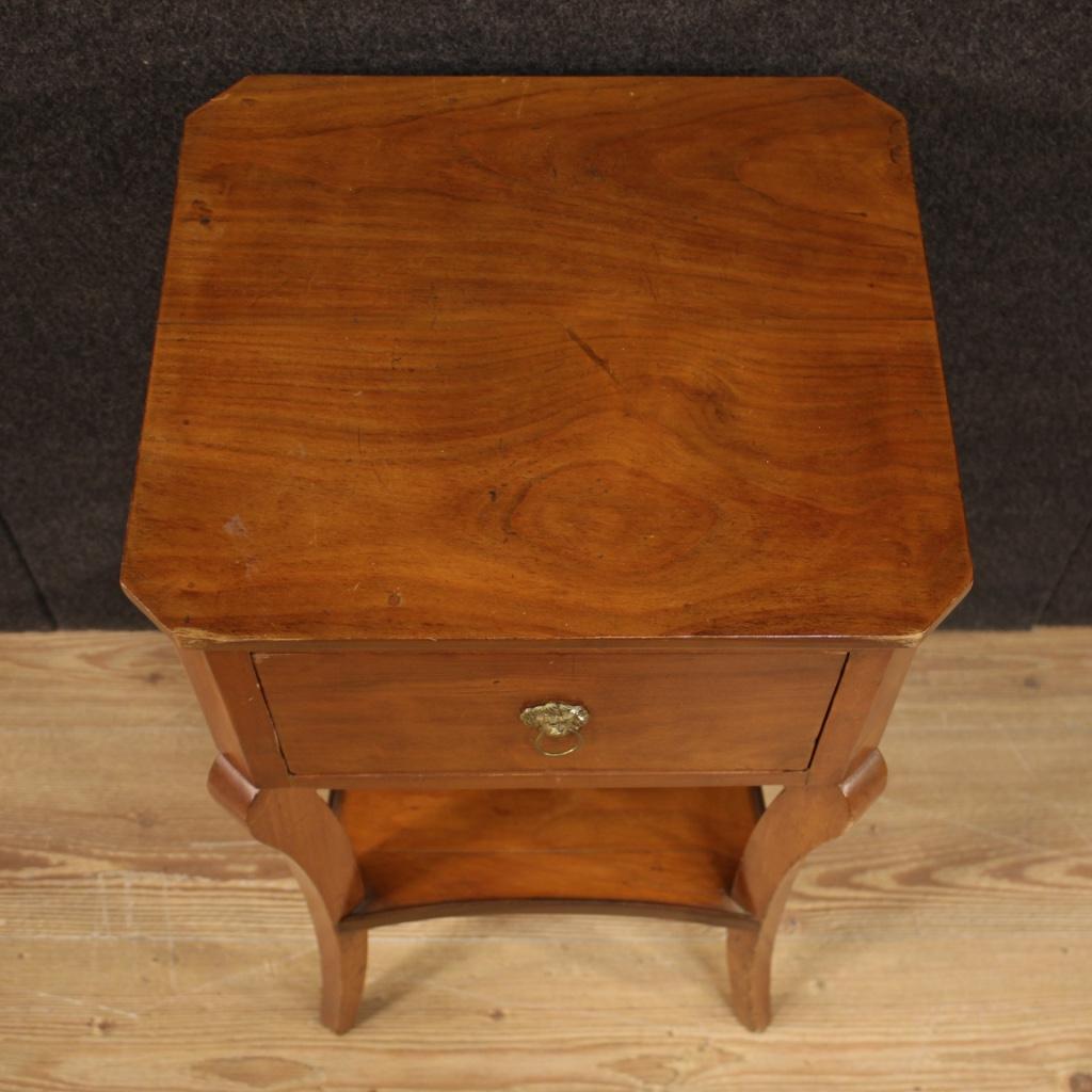 20th Century Carved Wood Italian Side Table, 1920 For Sale 7