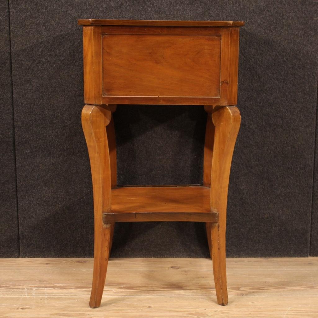 Early 20th Century 20th Century Carved Wood Italian Side Table, 1920 For Sale
