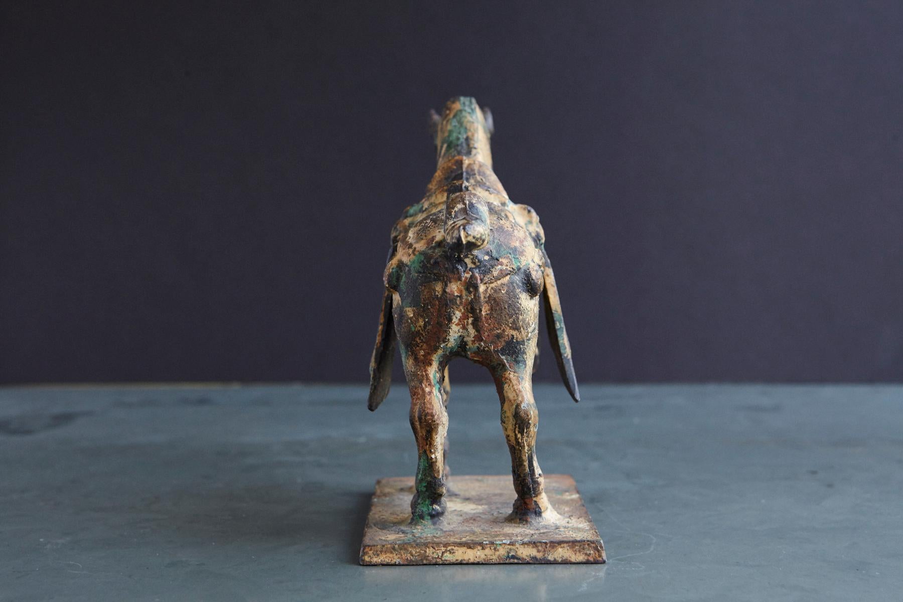 20th Century Cast Iron Circus or Parade Horse 2