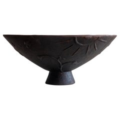 20th Century Cast Iron Urn Mikrokosmos by Olof Hult