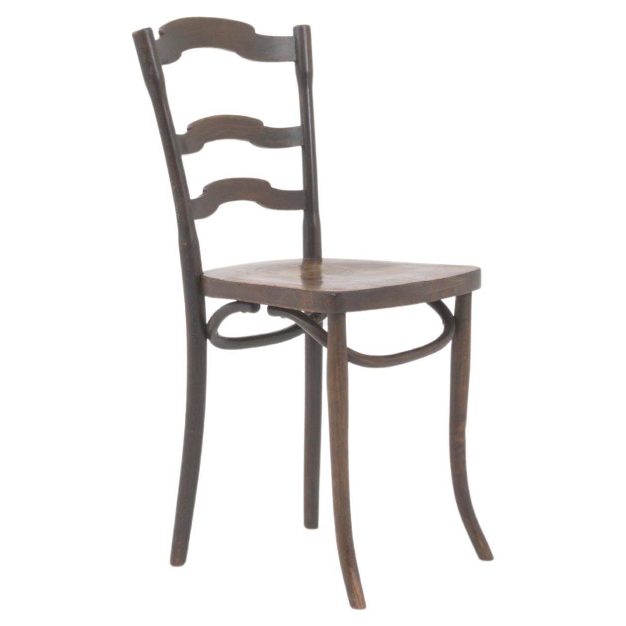 20th Century Central European Bistro Chair For Sale