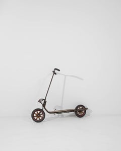 20th Century Central European Metal and Wooden Scooter