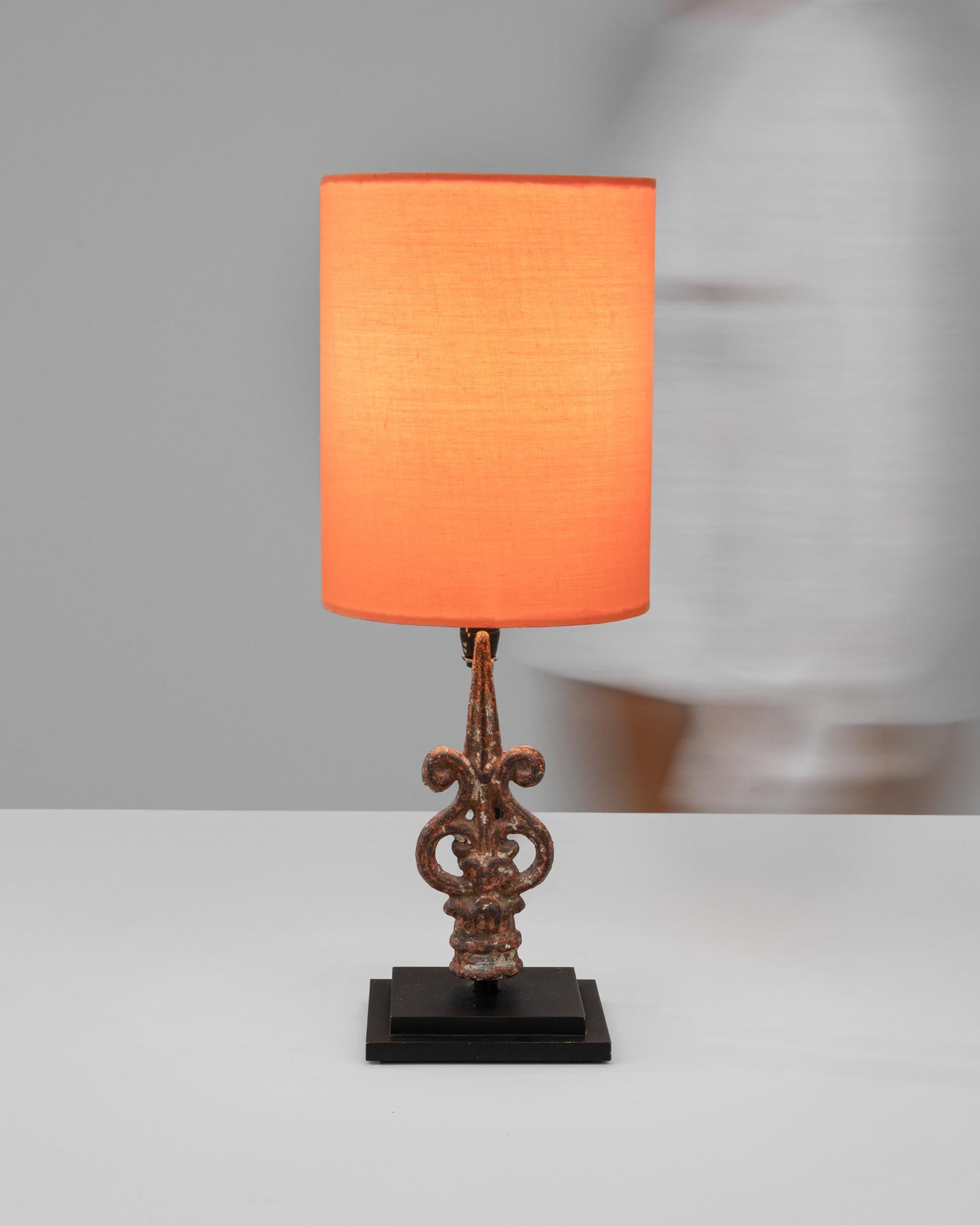 20th Century Central European Metal Table Lamp For Sale 1