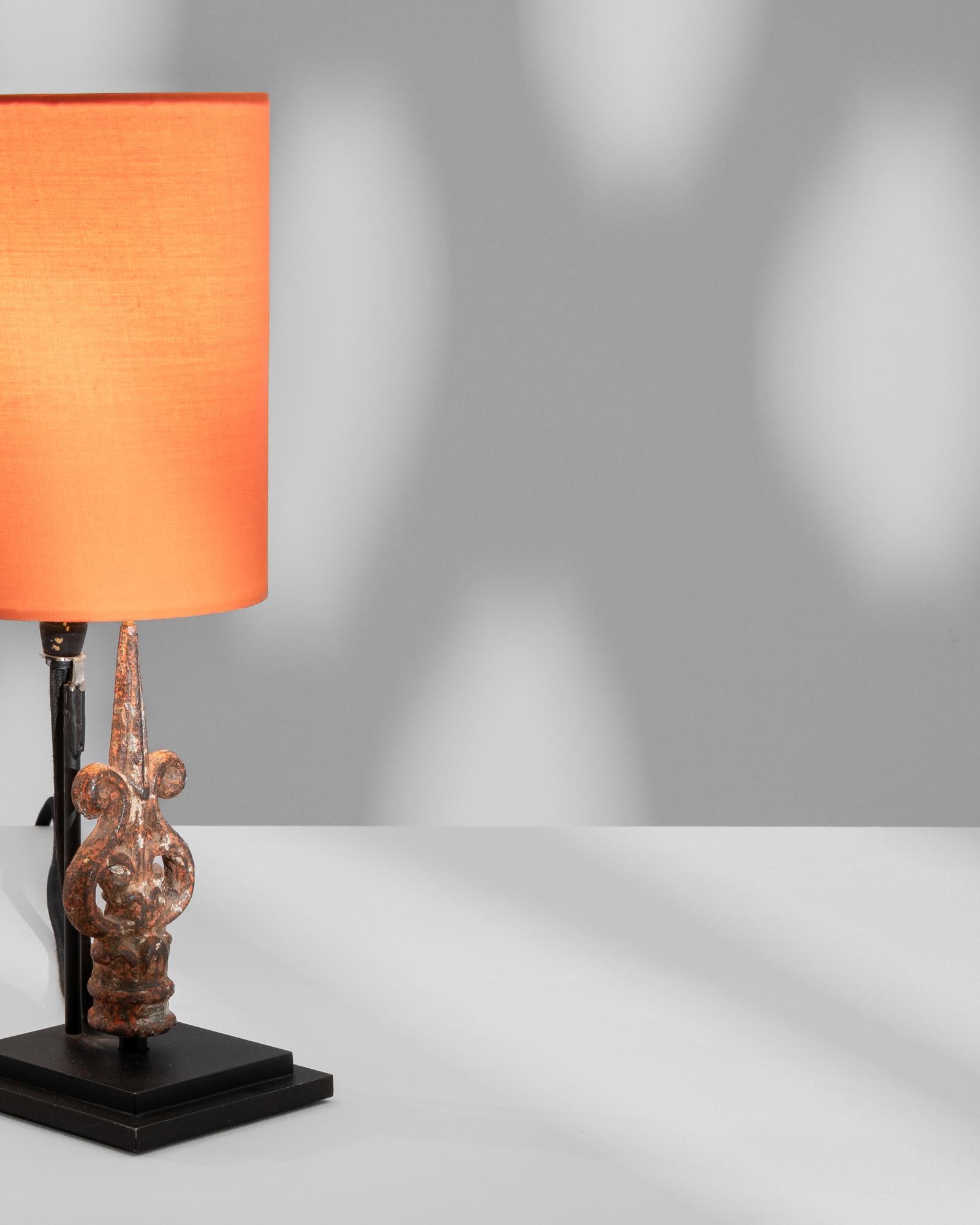 20th Century Central European Metal Table Lamp For Sale 5