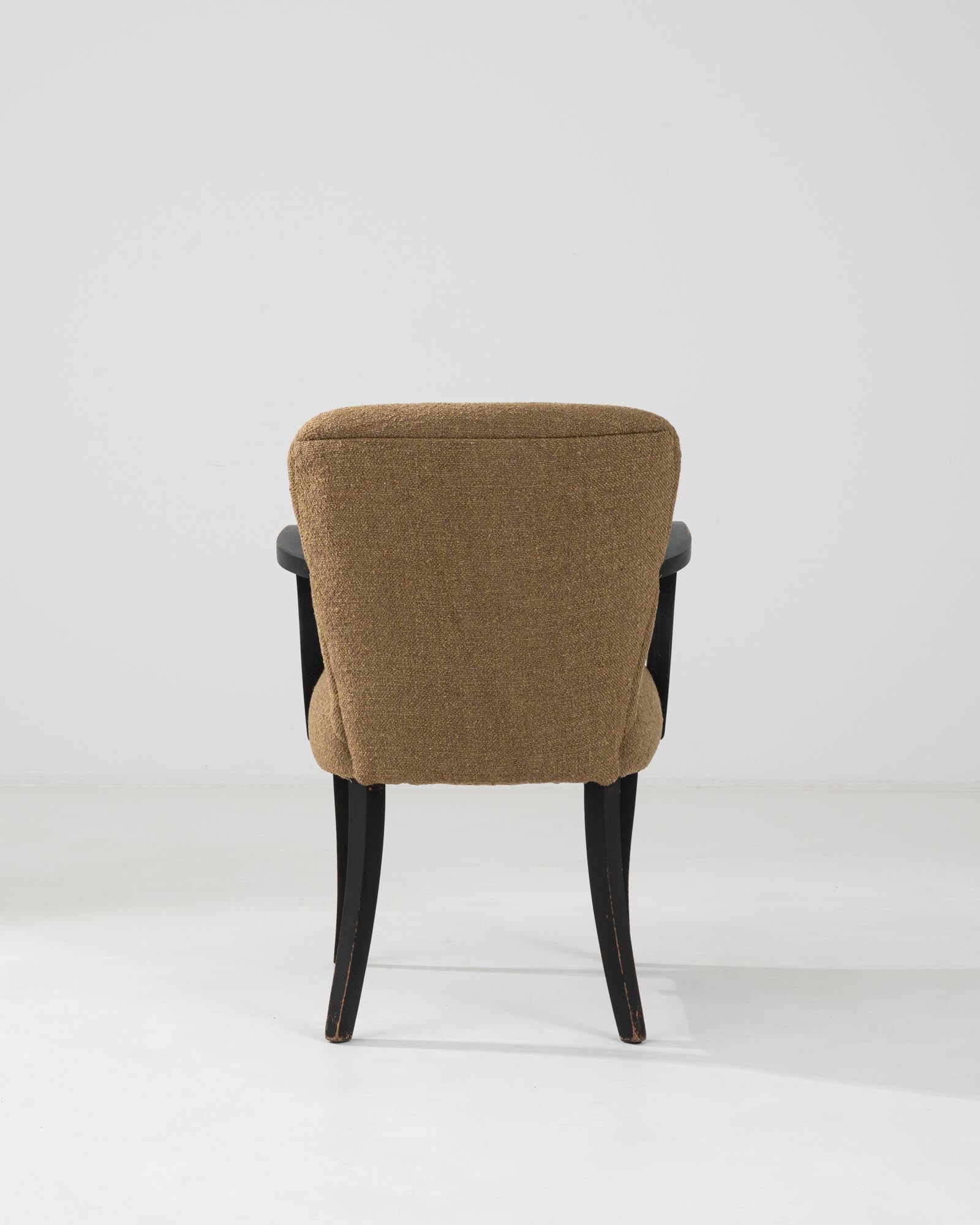20th Century Central European Upholstered Armchair For Sale 1