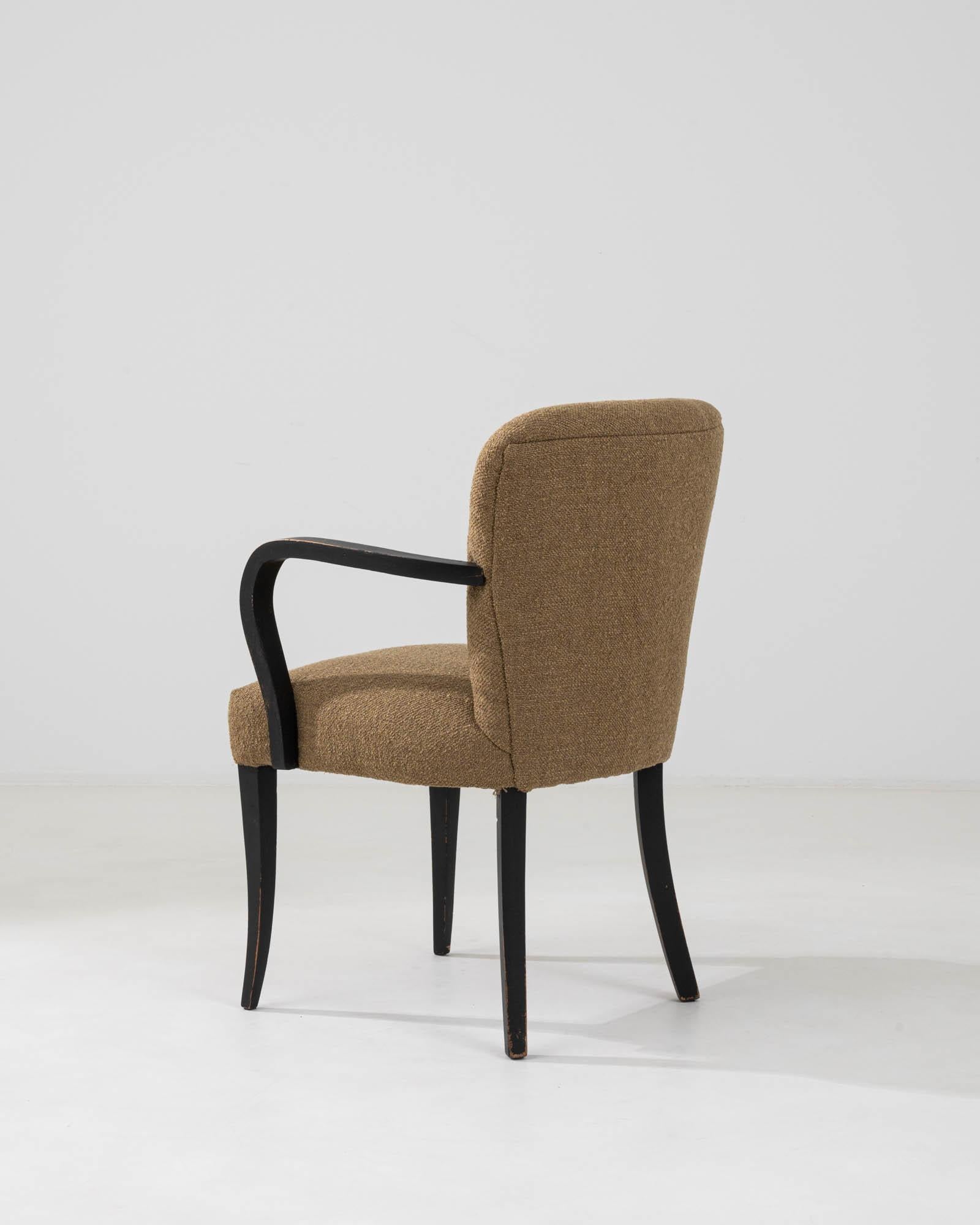 20th Century Central European Upholstered Armchair For Sale 2