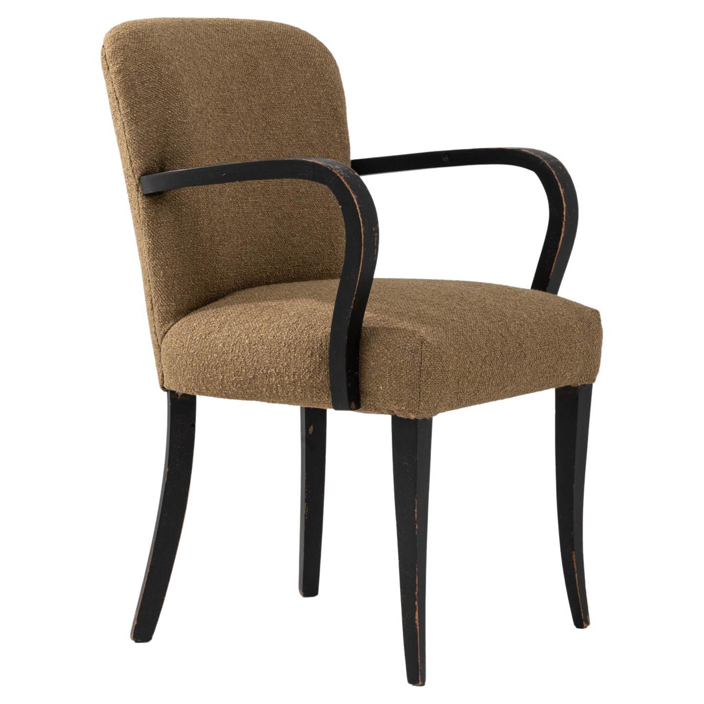 20th Century Central European Upholstered Armchair For Sale