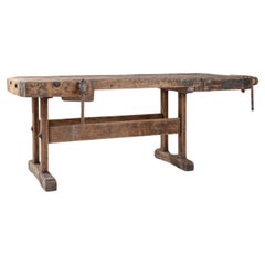 20th Century Central European Wooden Work Table