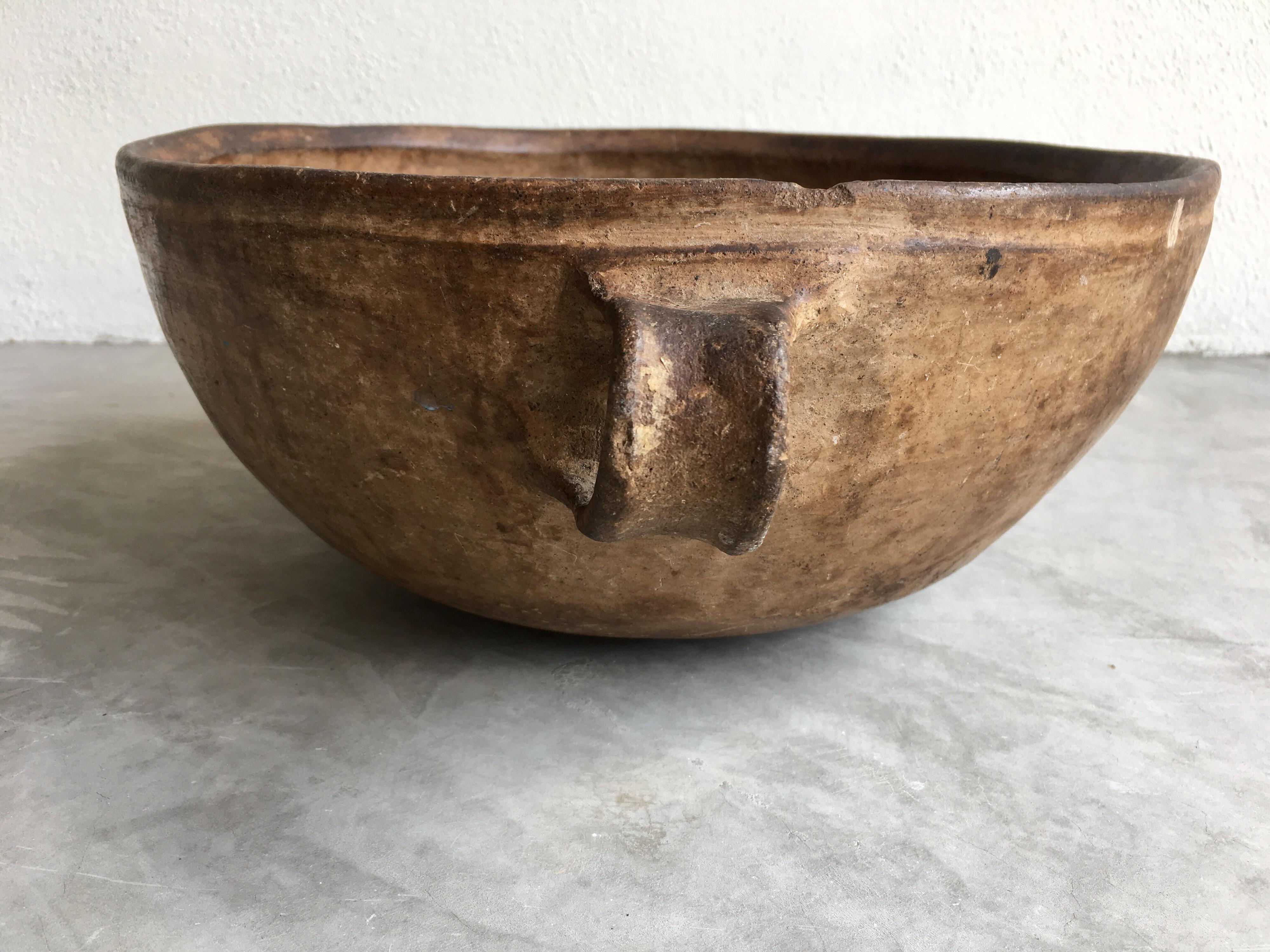 Mexican 20th Century Ceramic Bowl, Mexico