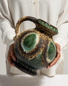 20th Century Ceramic Fat Lava Keramik Vase by Dumler & Breiden