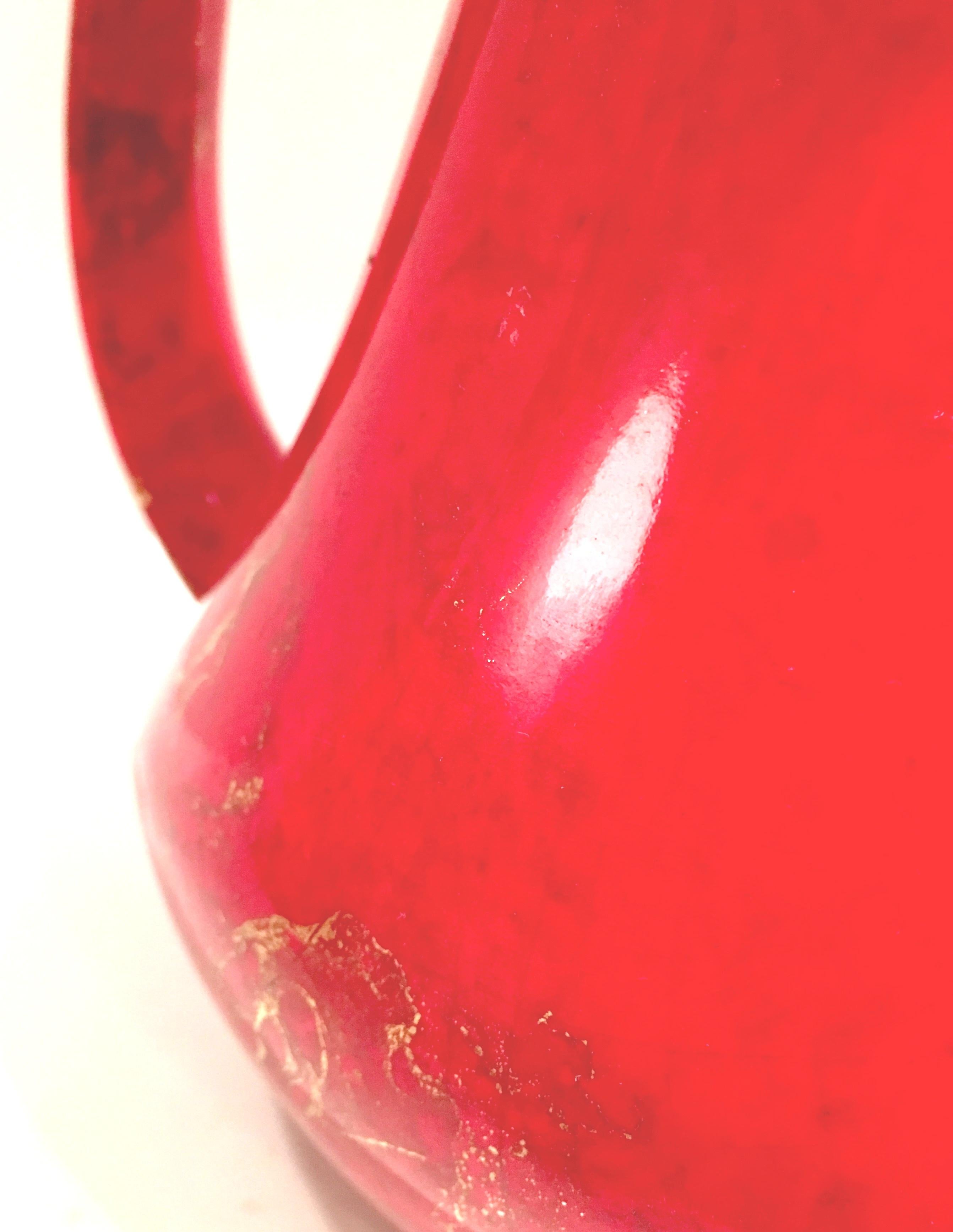 20th Century Ceramic Glaze Thunderbird Drinks Set Of 5 By, Arizona Pottery-USA 1