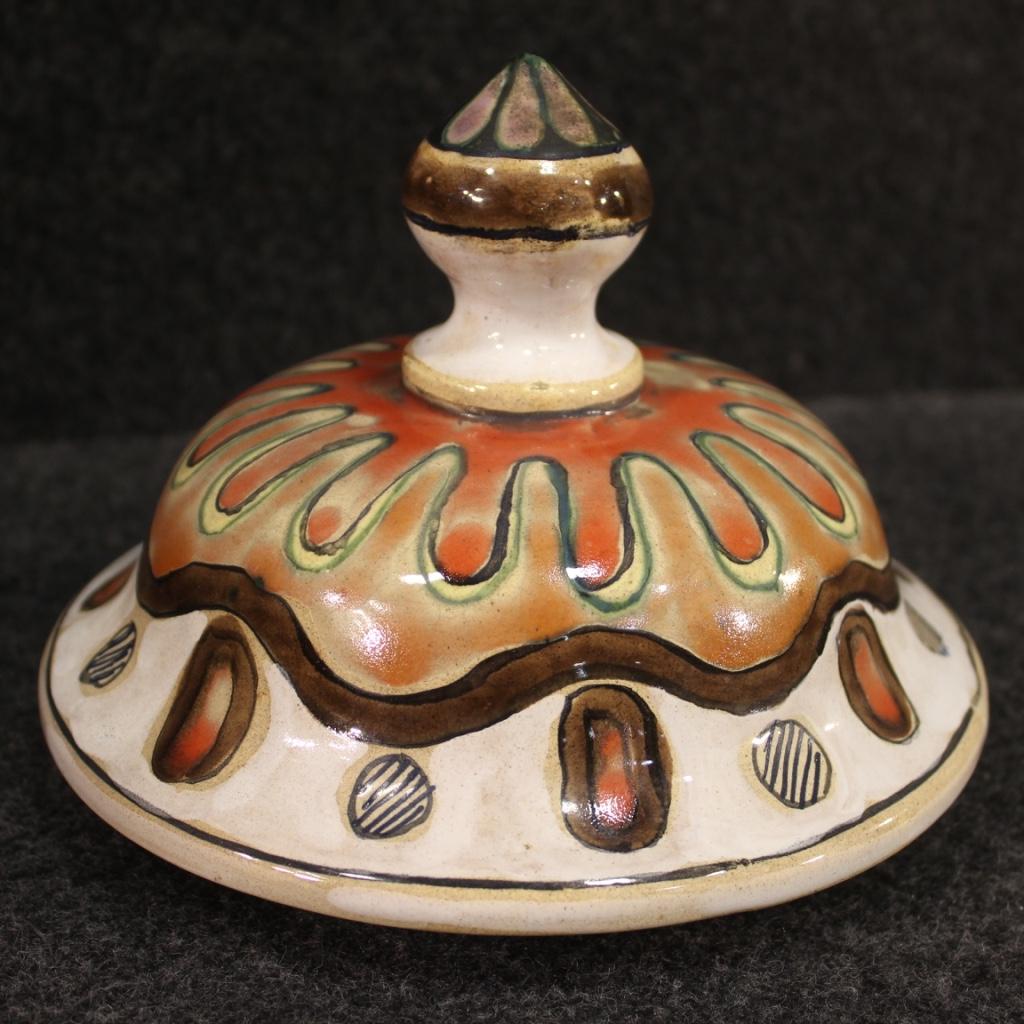 20th Century Ceramic Italian Signed and Dated Vase, 1976 4