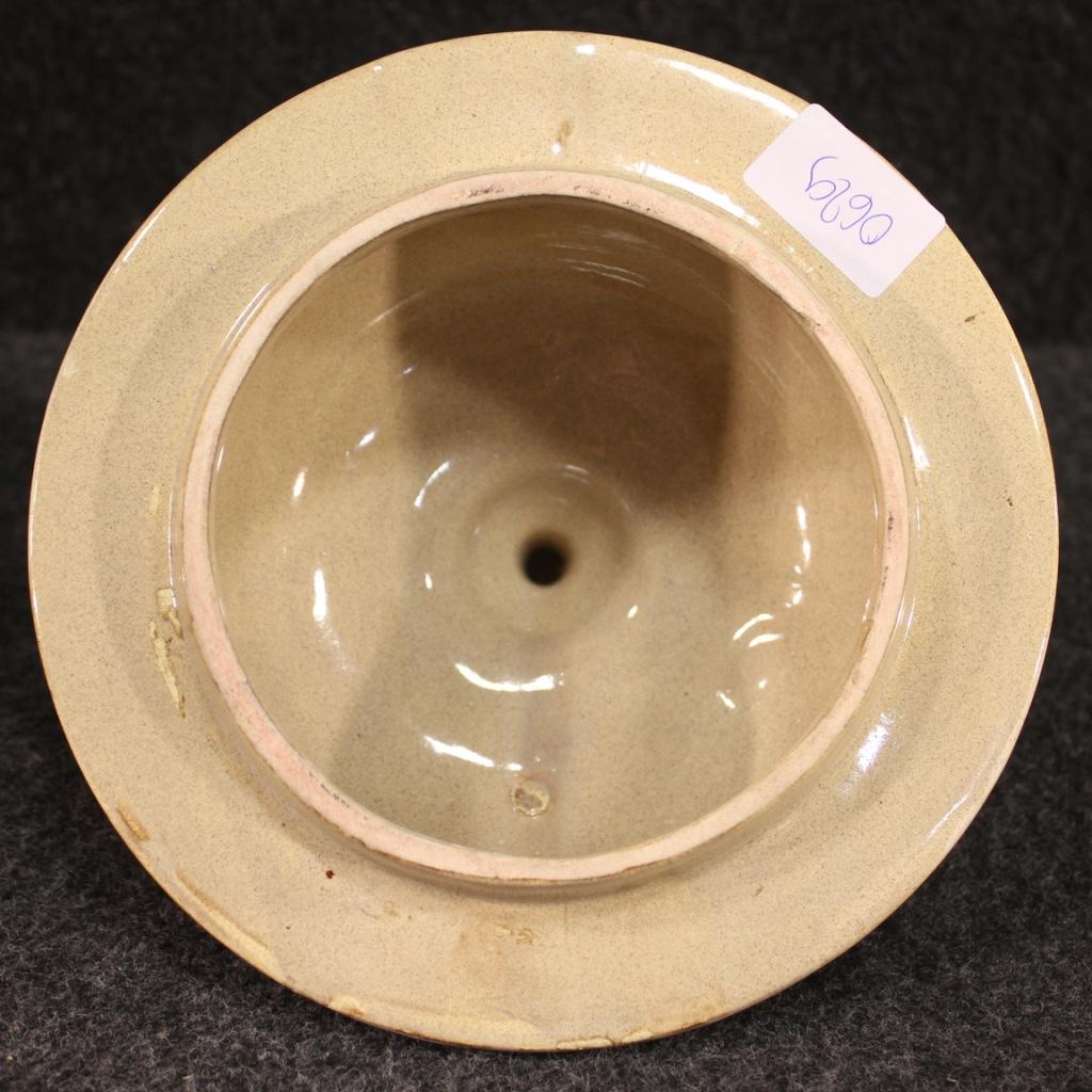 20th Century Ceramic Italian Signed and Dated Vase, 1976 5
