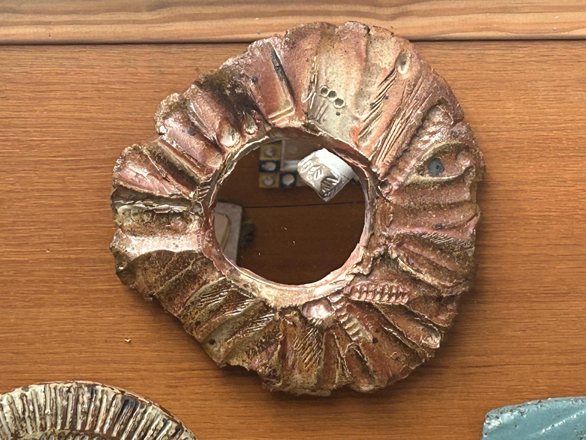 Miroir en céramique du 20e siècle par LaBorne en vente 1