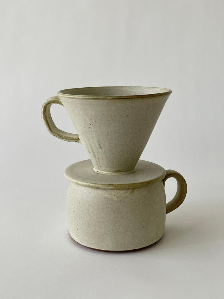 20th Century Ceramic Pour Over Set 5
