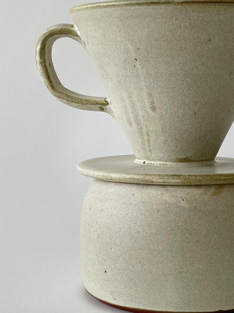 20th Century Ceramic Pour Over Set 7
