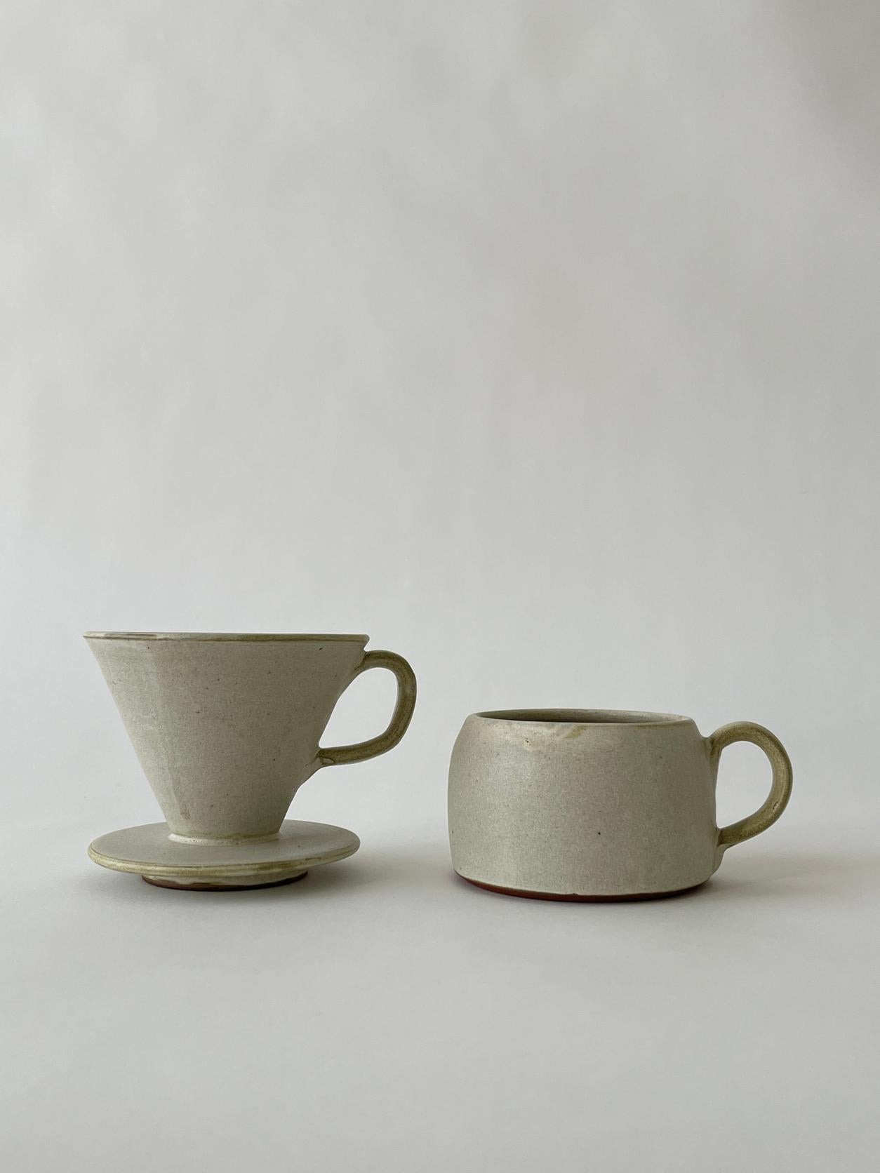 Mid-Century Modern 20th Century Ceramic Pour Over Set